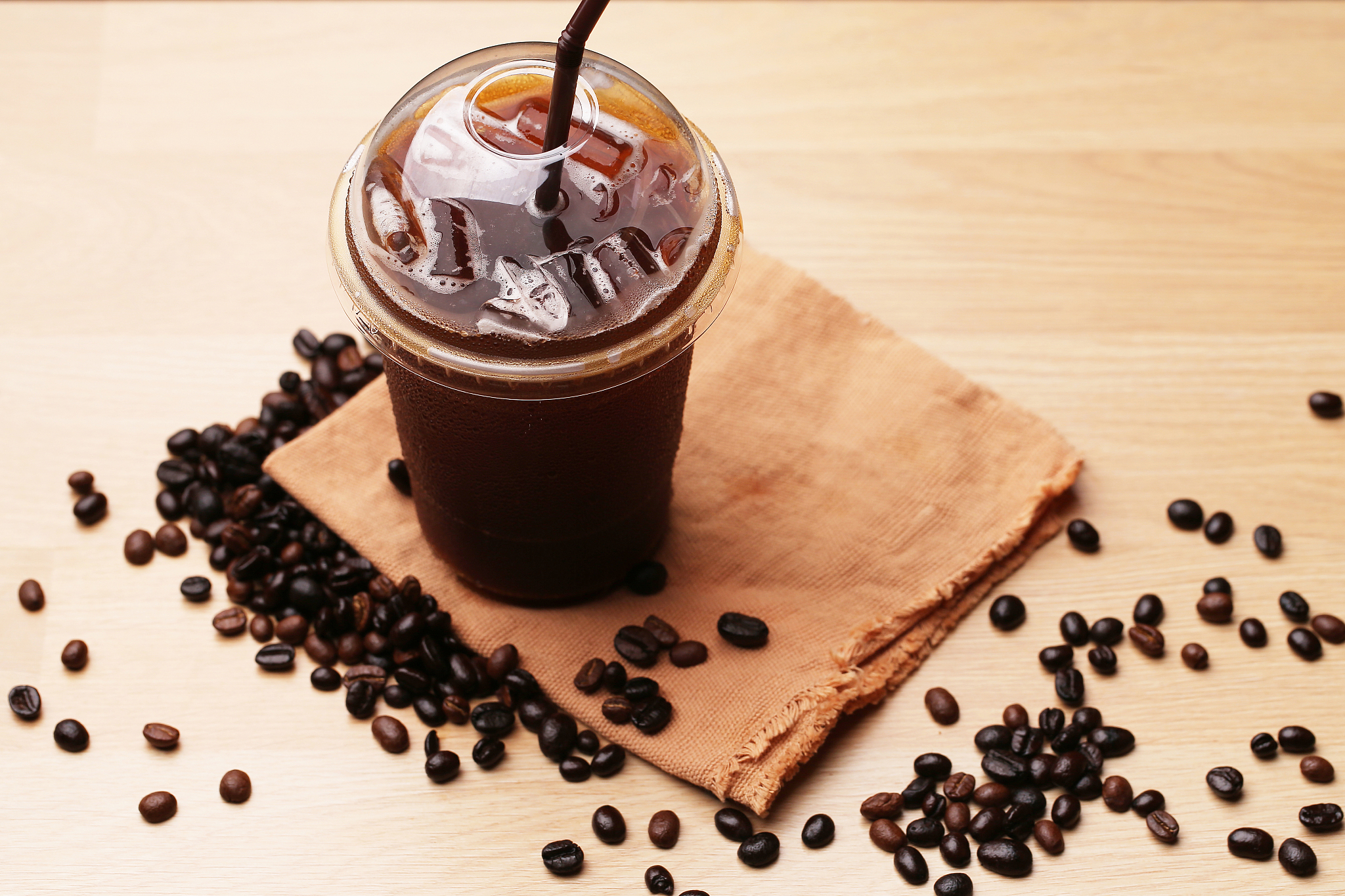 麦当劳咖啡是黑咖啡吗，