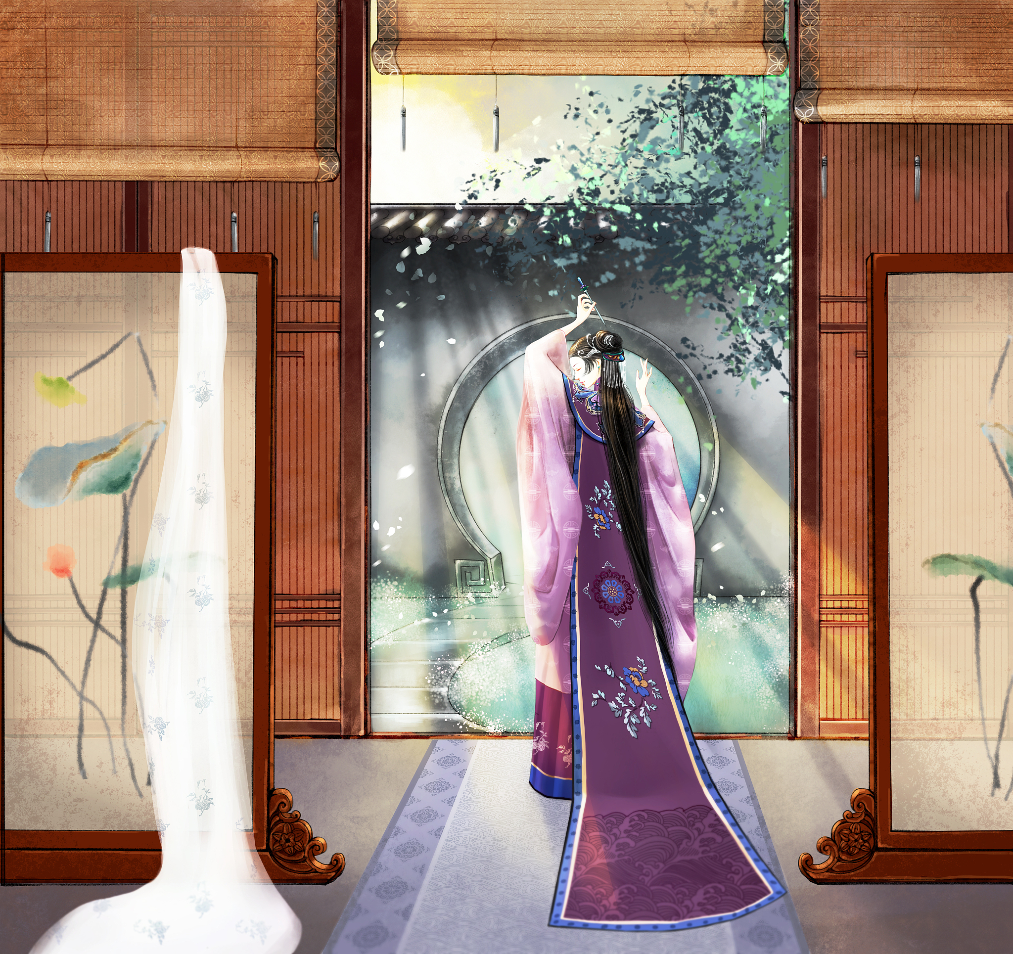 帮我生成四个字的关键词要求古风。