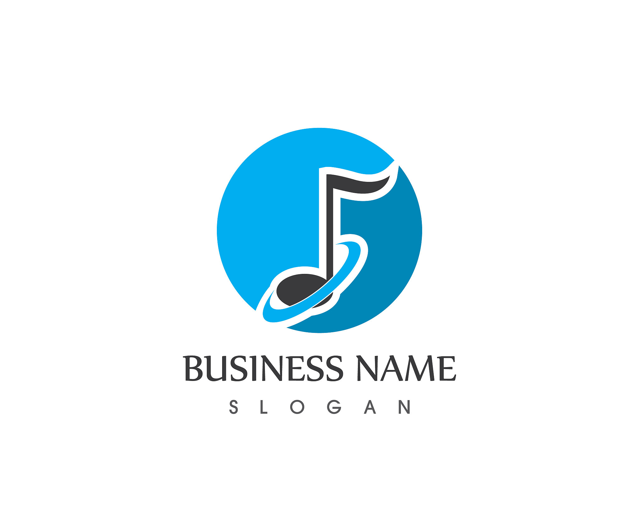 music note icon template