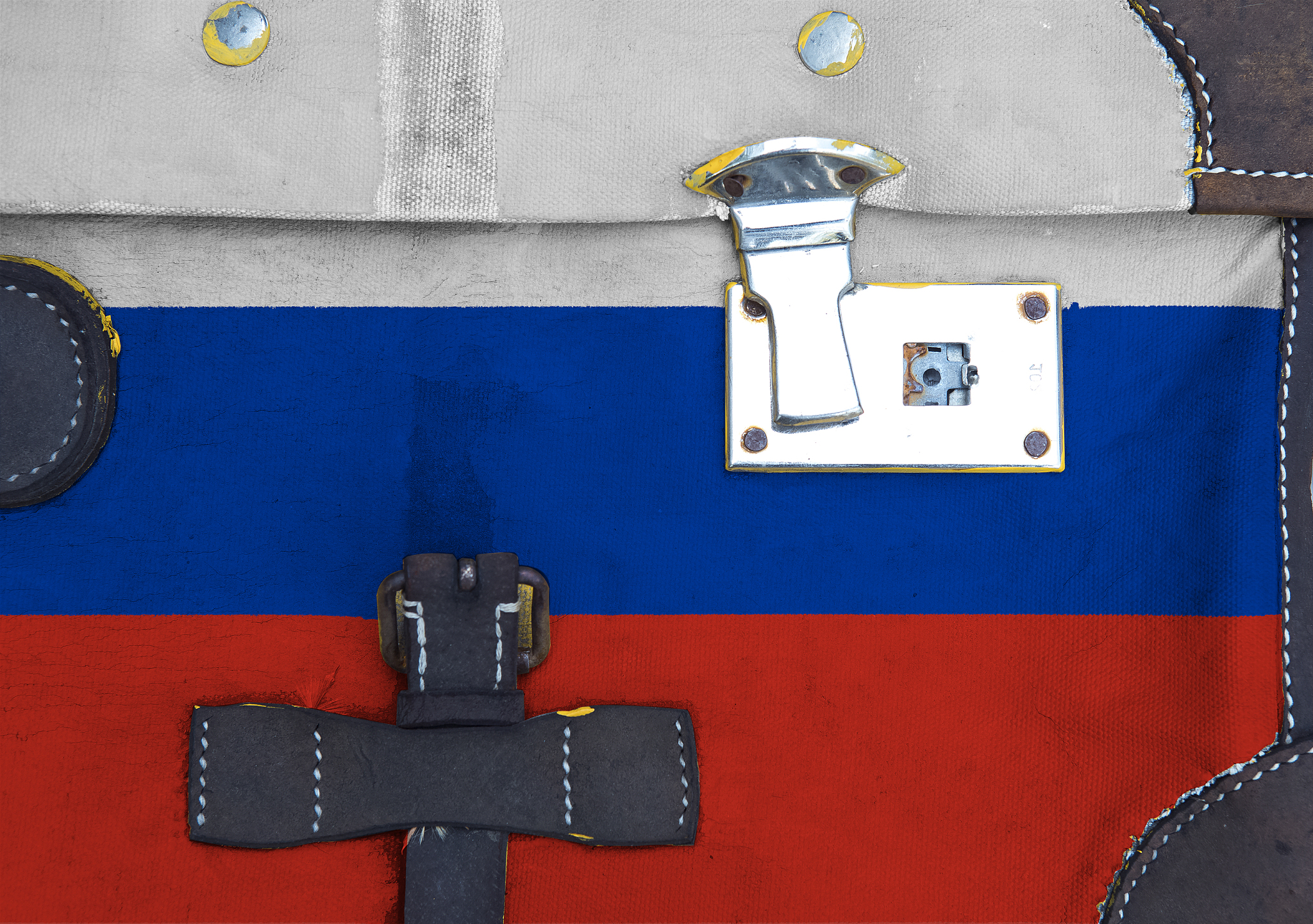 flag of the russian federation is in texture. template. coronavi