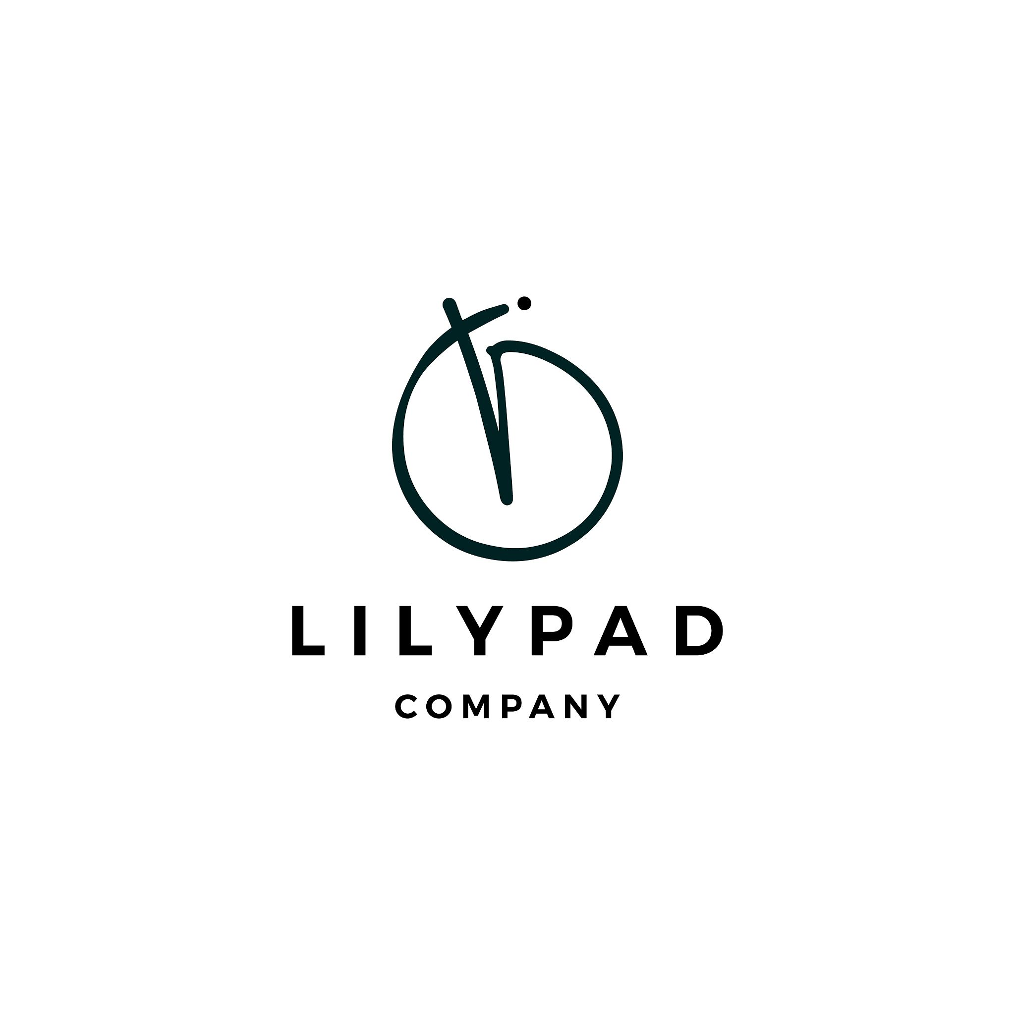 lily pad logo icon
