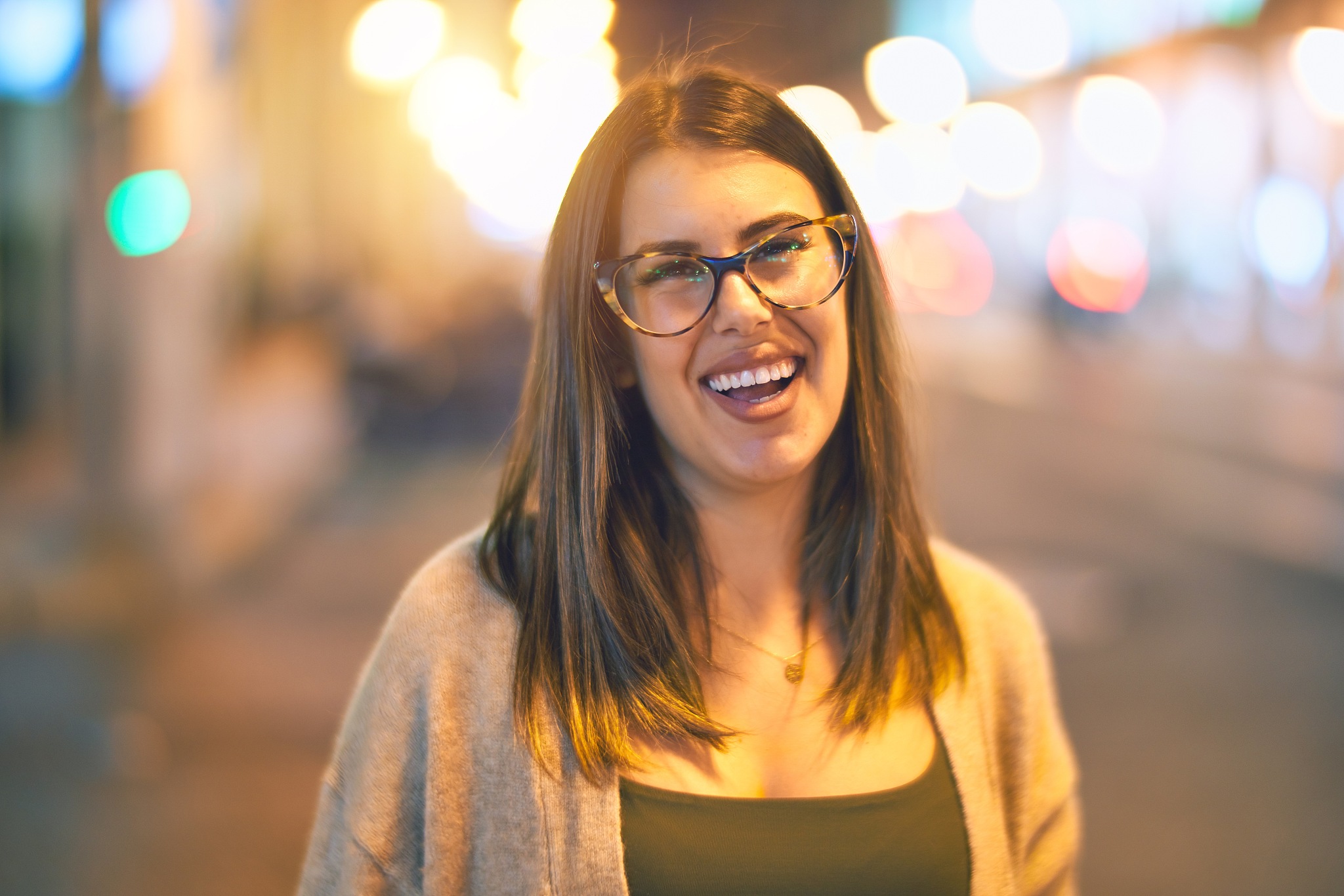 young beautiful woman smiling happy and confident. standing with