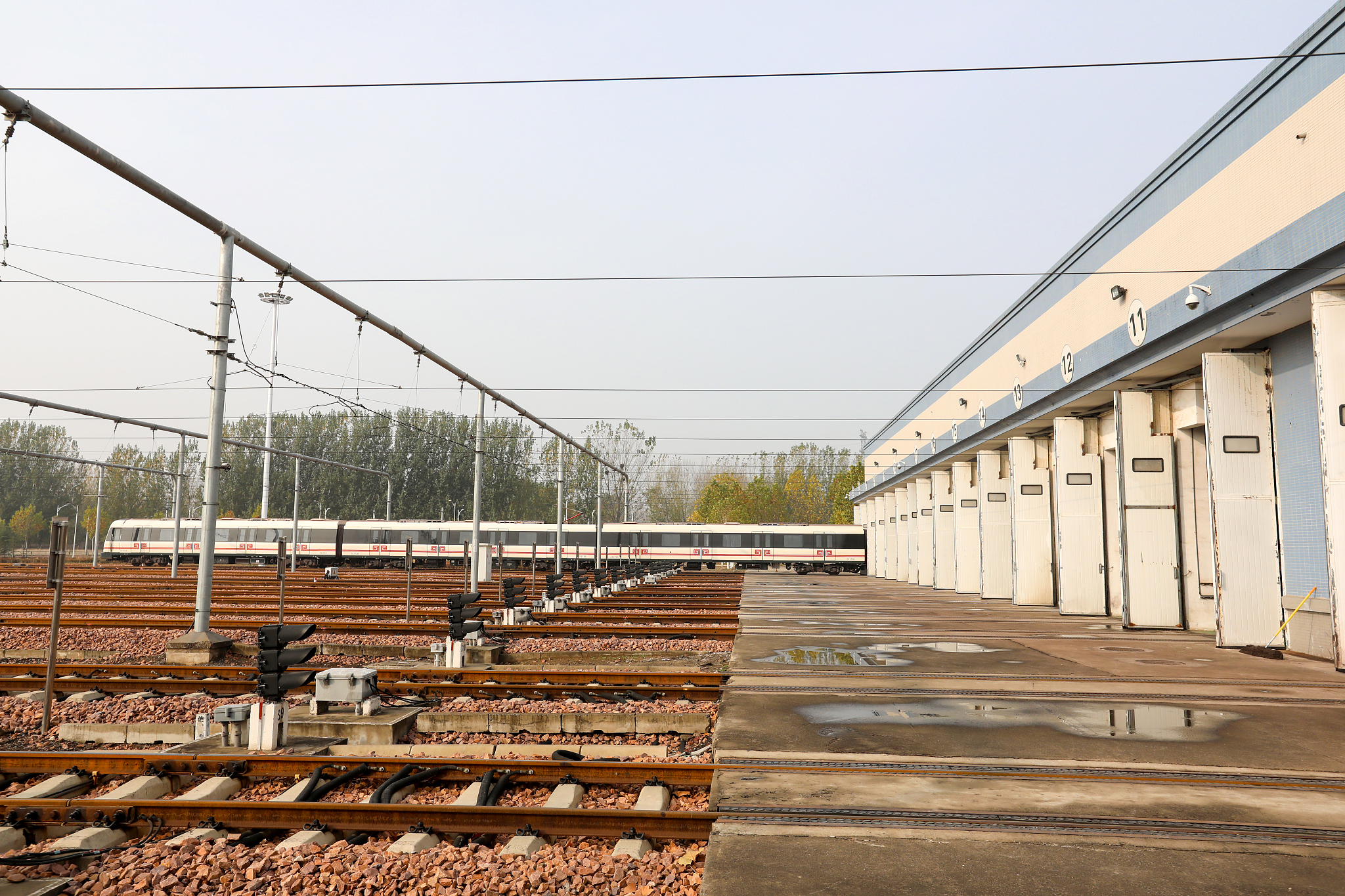 地铁车辆段的最大能力的计算公式