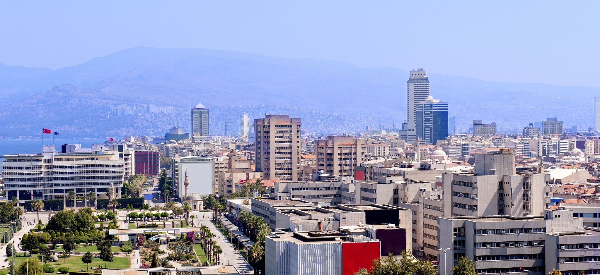izmir skyline
