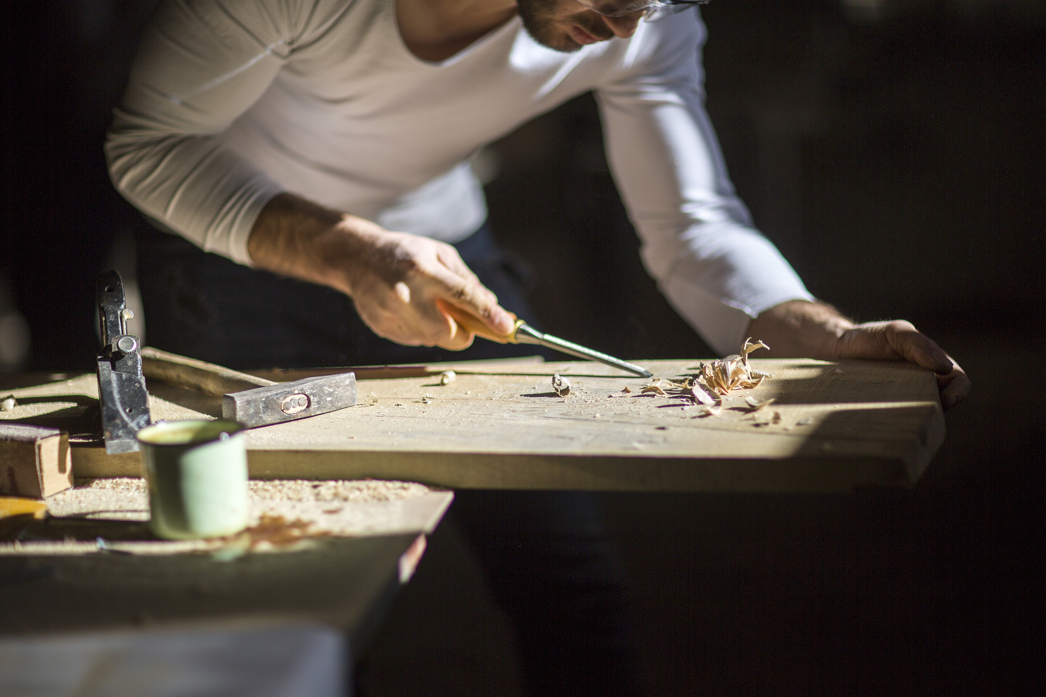 carpenter at work