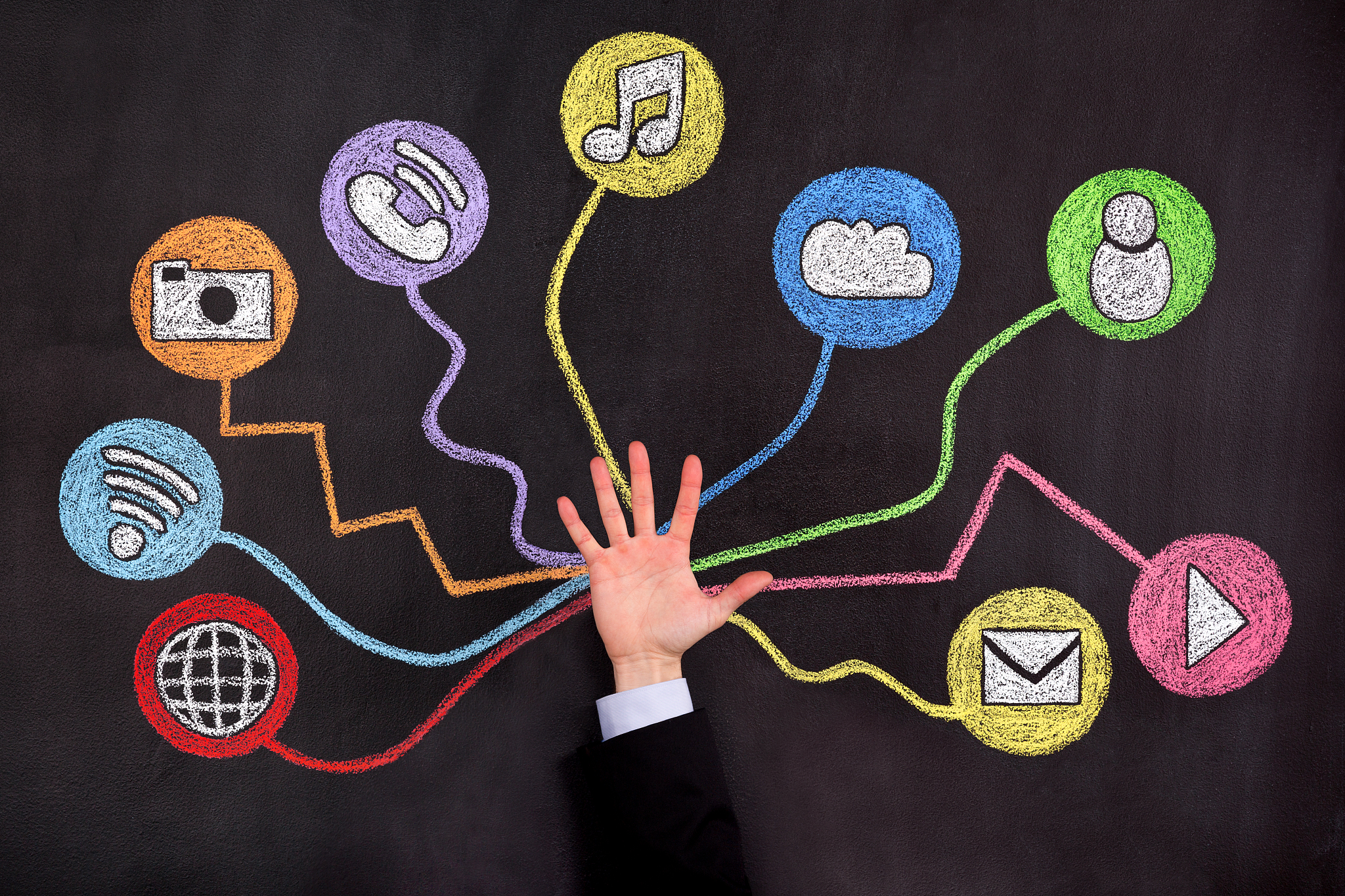 social media icons