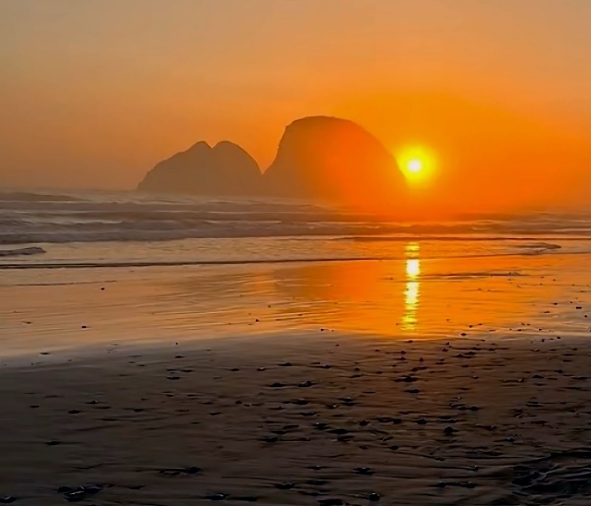 海边追日落：古诗续写，追梦之旅