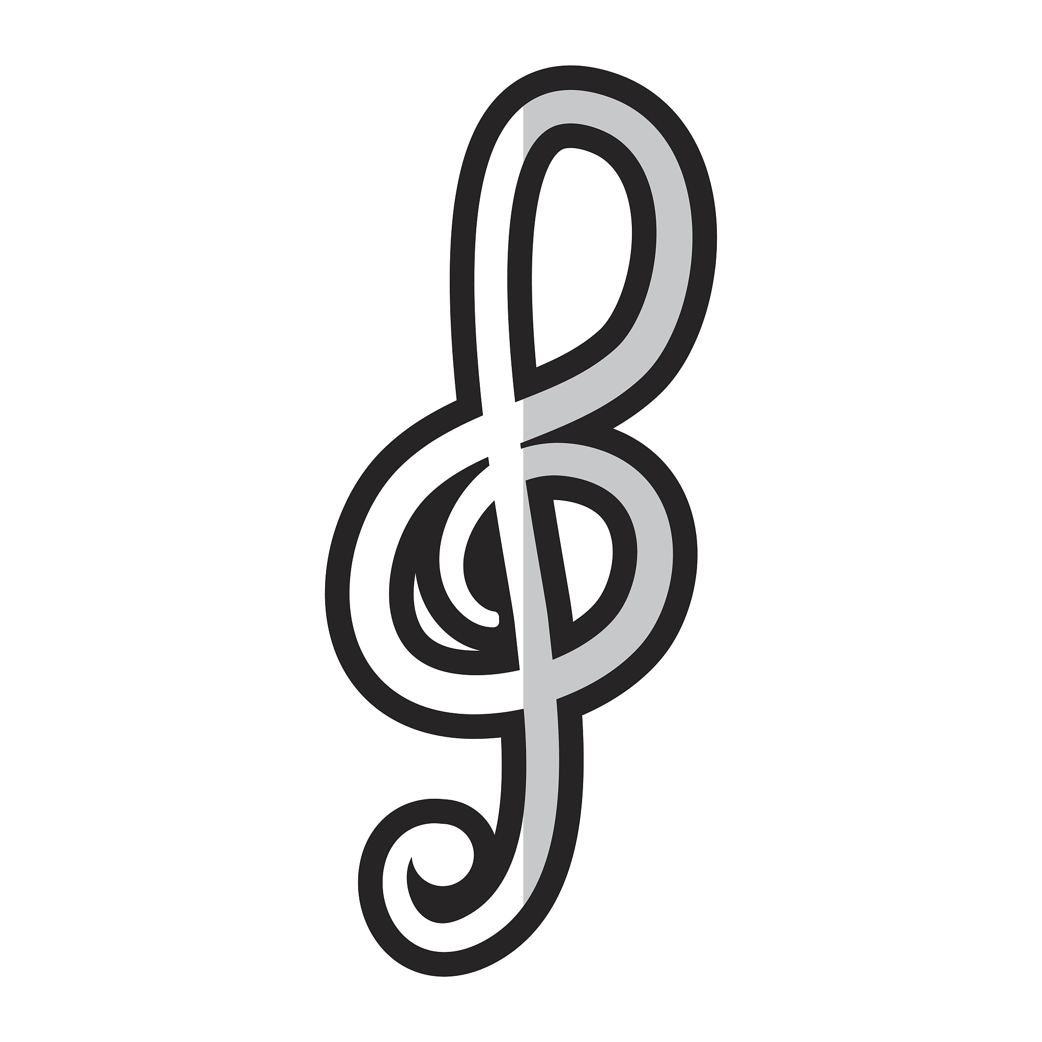 music notes design