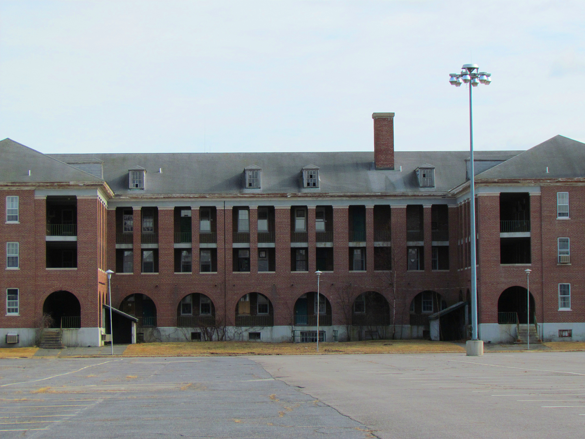 old run down buildings