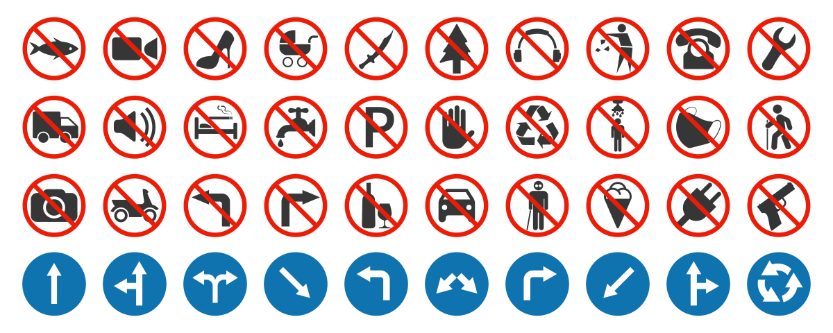 安全标志有哪几种？外形有什么特点？各举一例。