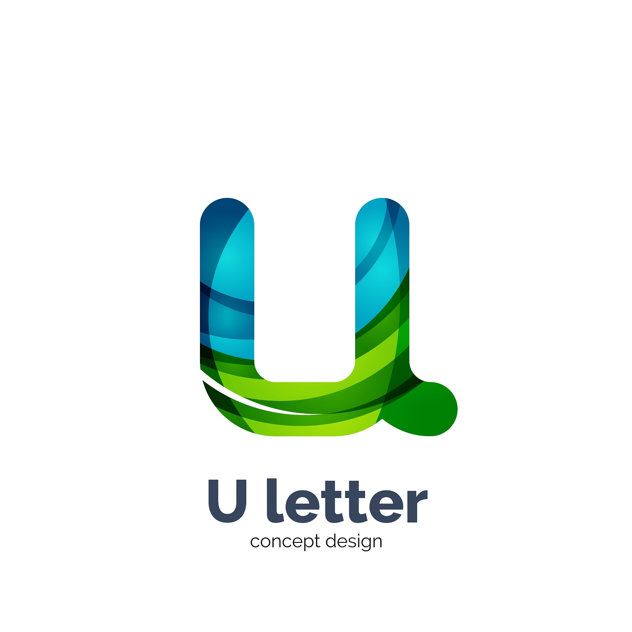 letter u logo