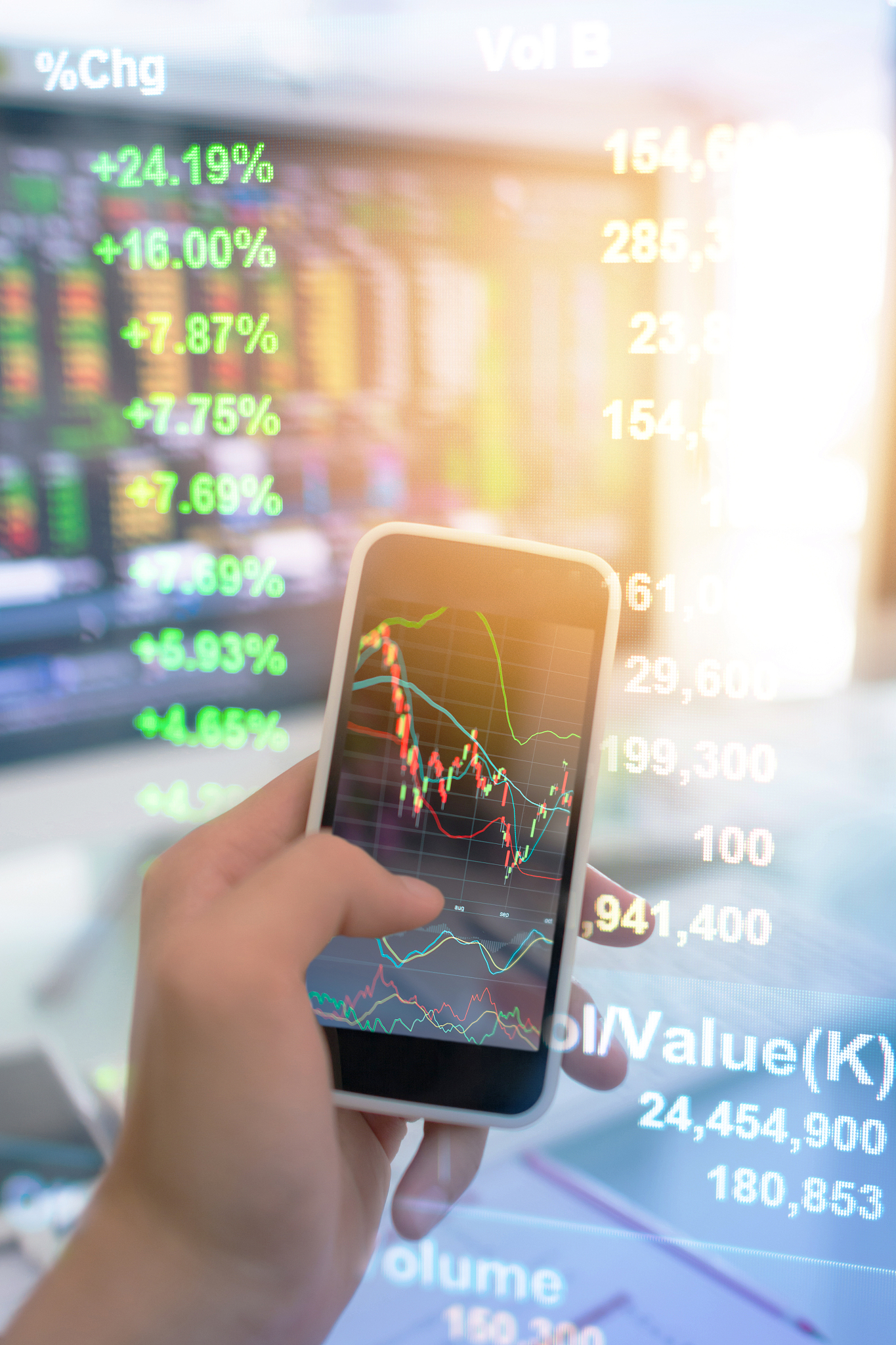 investment theme stockmarket and finance business analysis stock