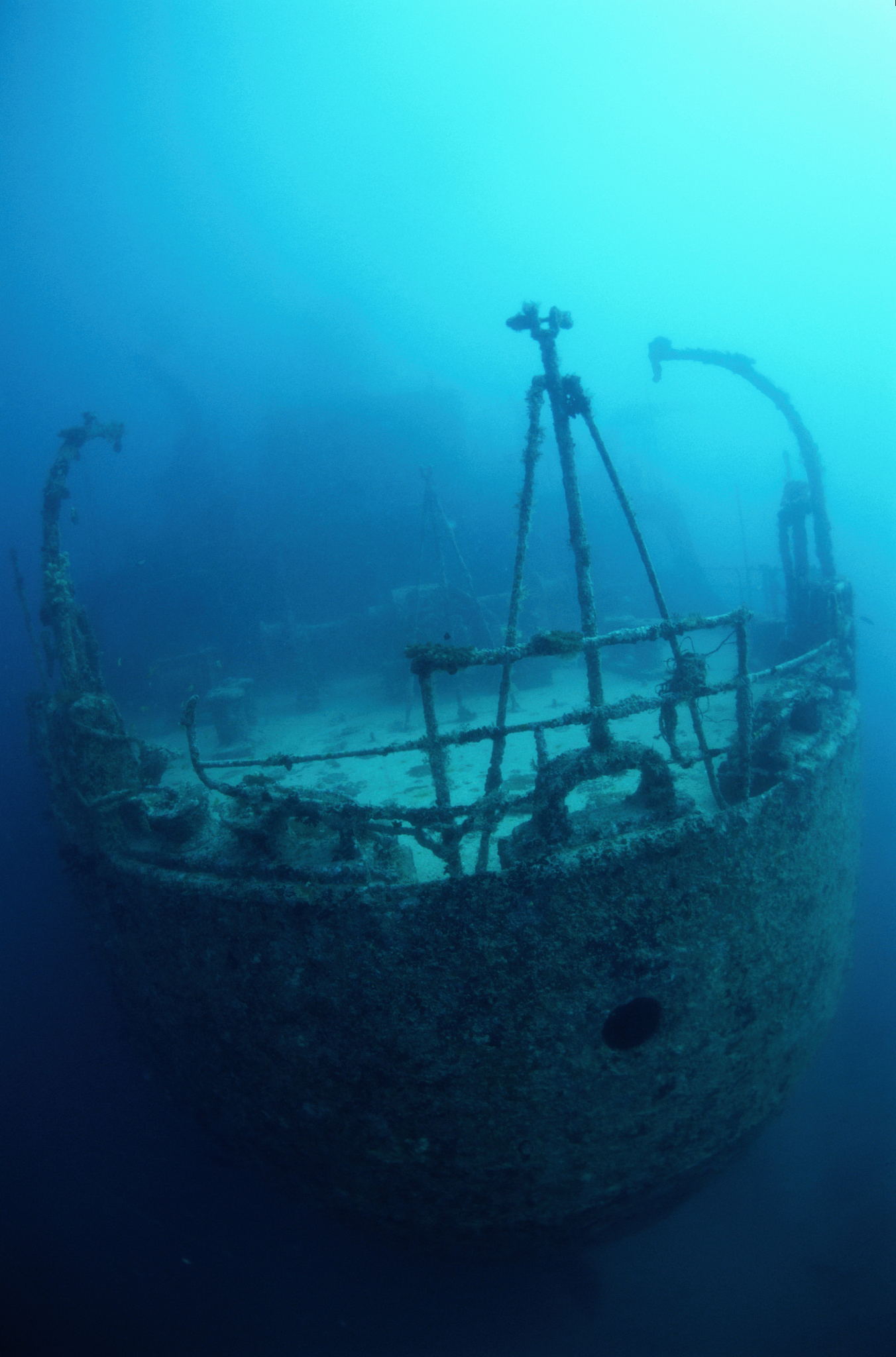 underwater shipwreck