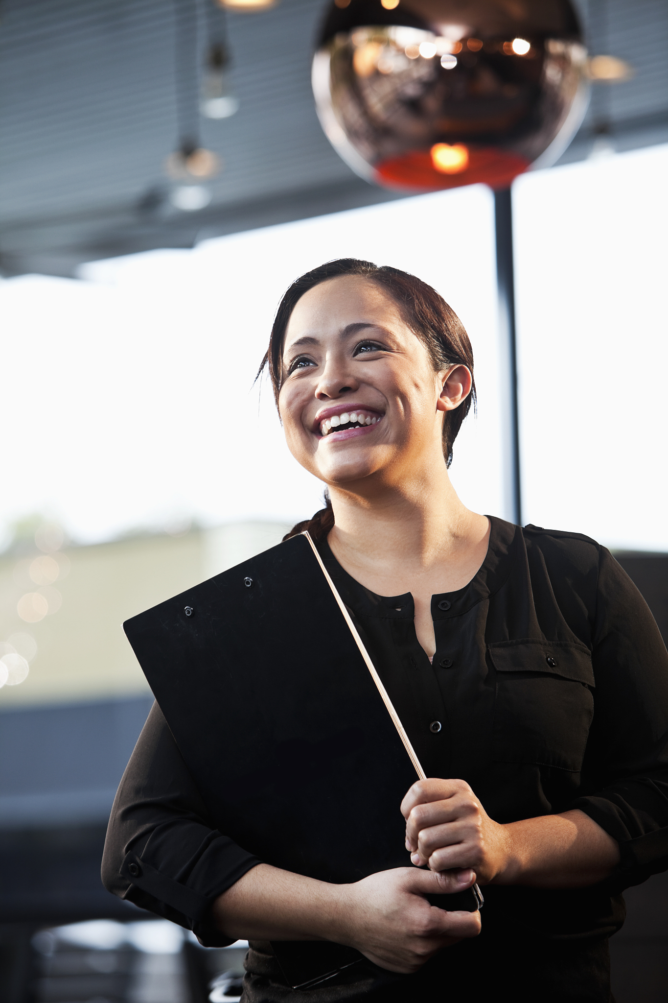 hispanic waitress