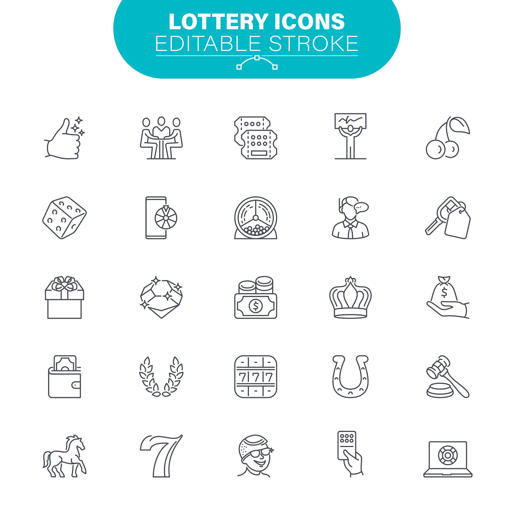 lottery icons