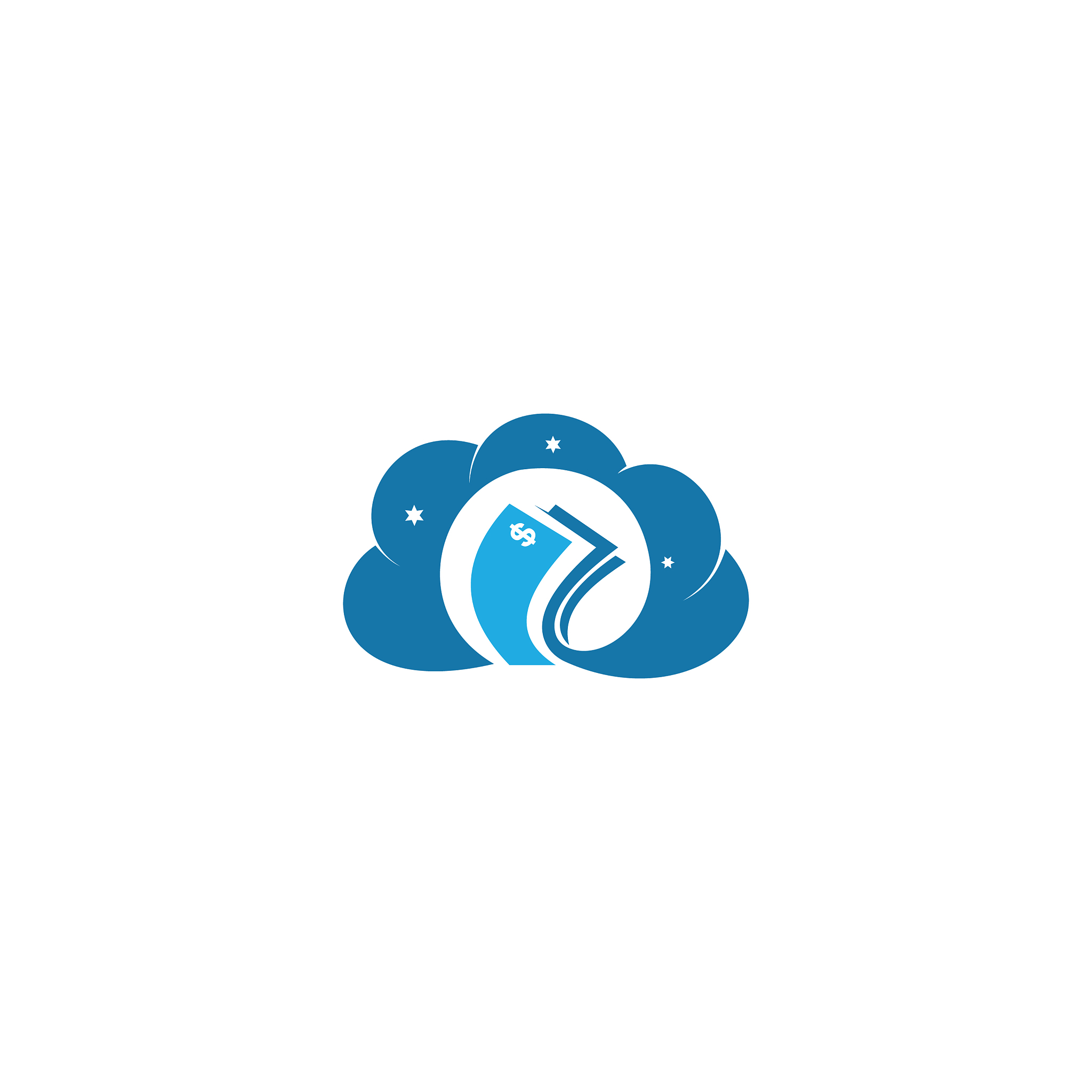 cloud logo template