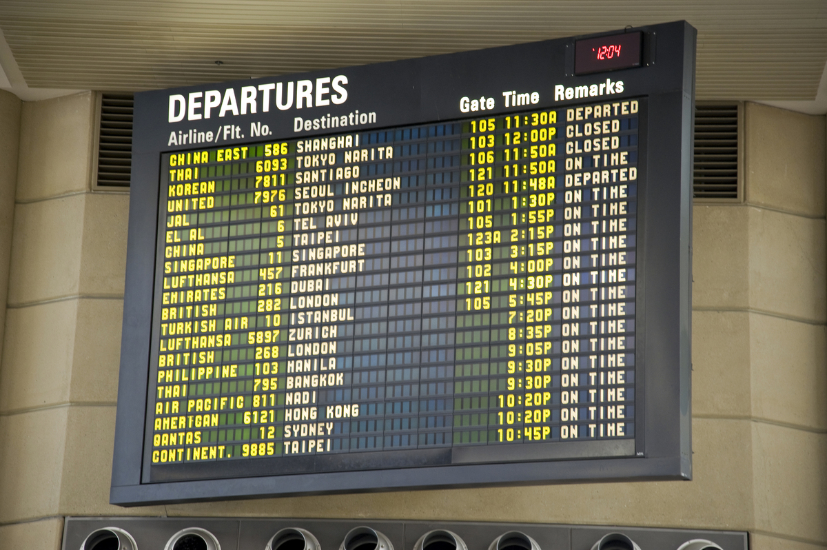 长荣航空BR11航班洛杉矶值机指南