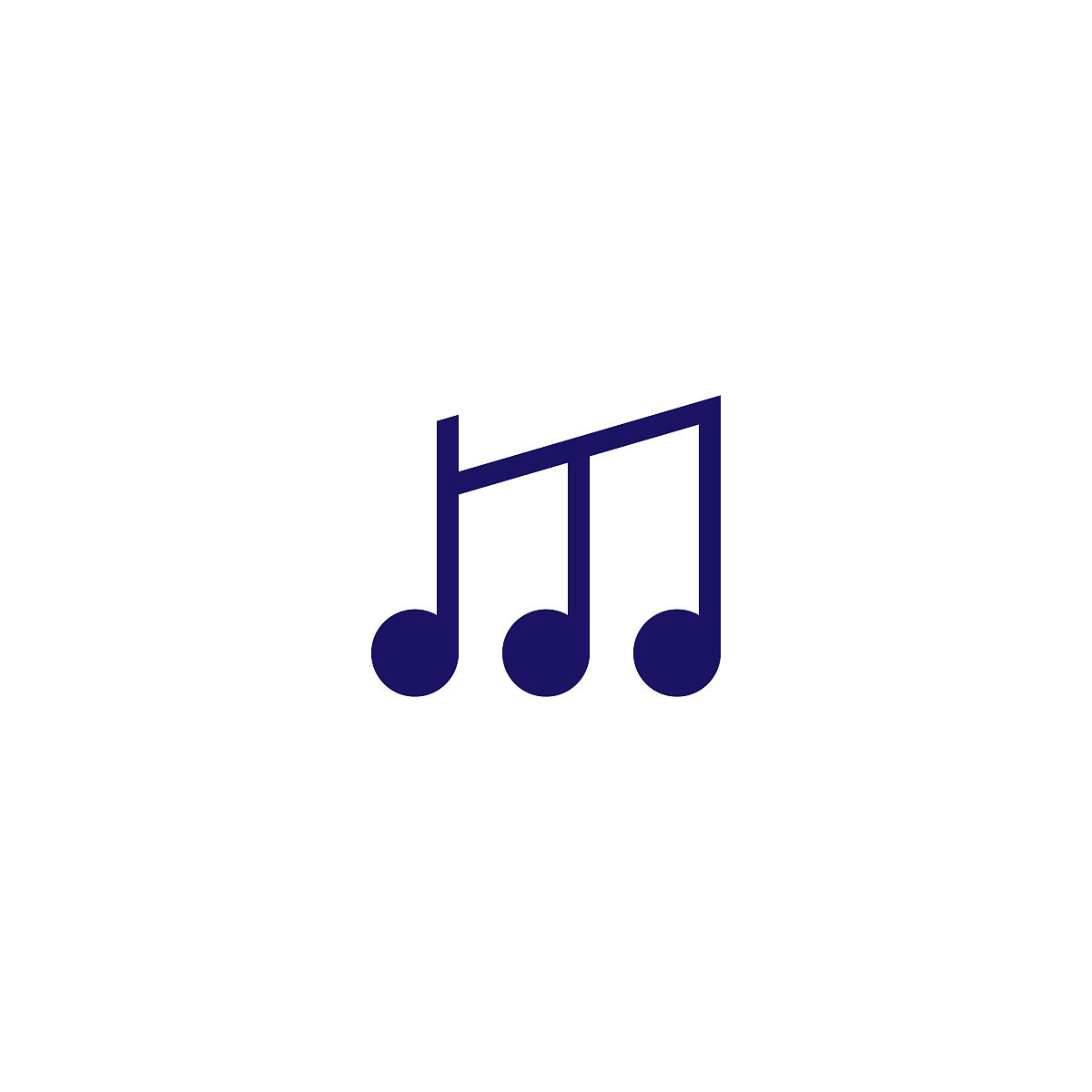 字母m音乐符号设计