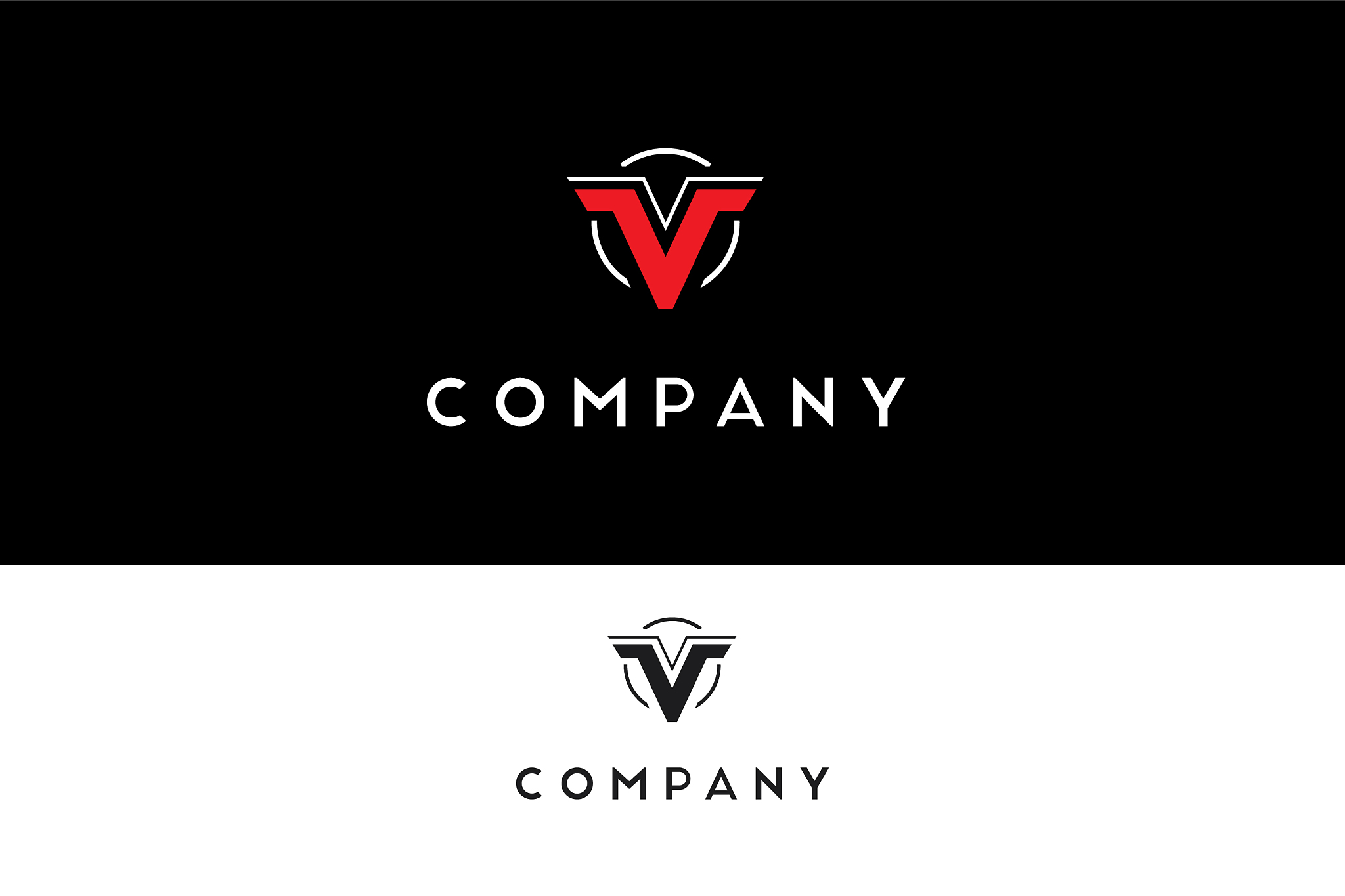 letter v logo