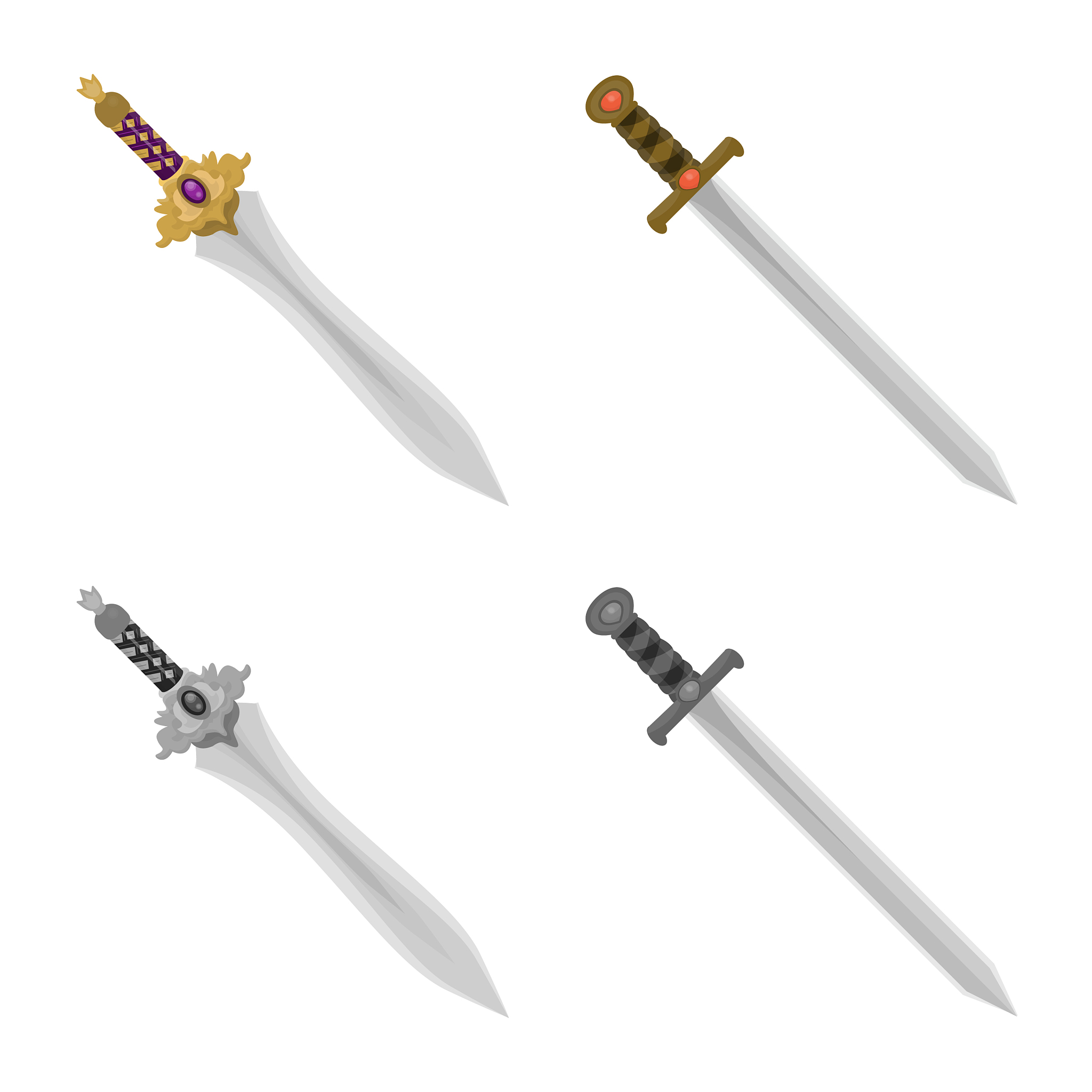 isolated object game and armor symbol
