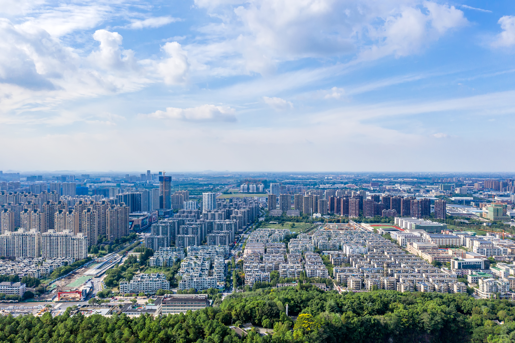 余杭临平城市风光