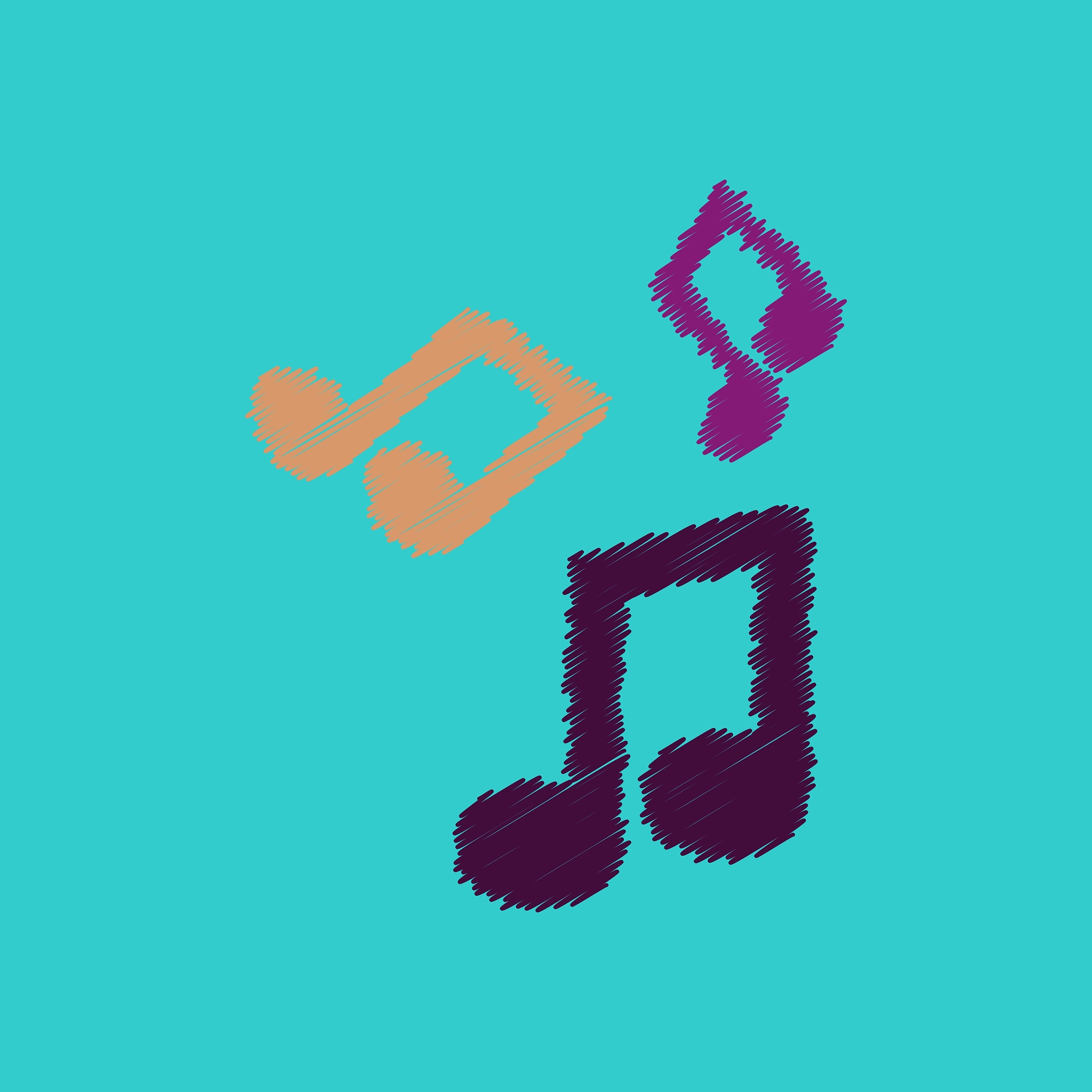 flat icon design collection music note