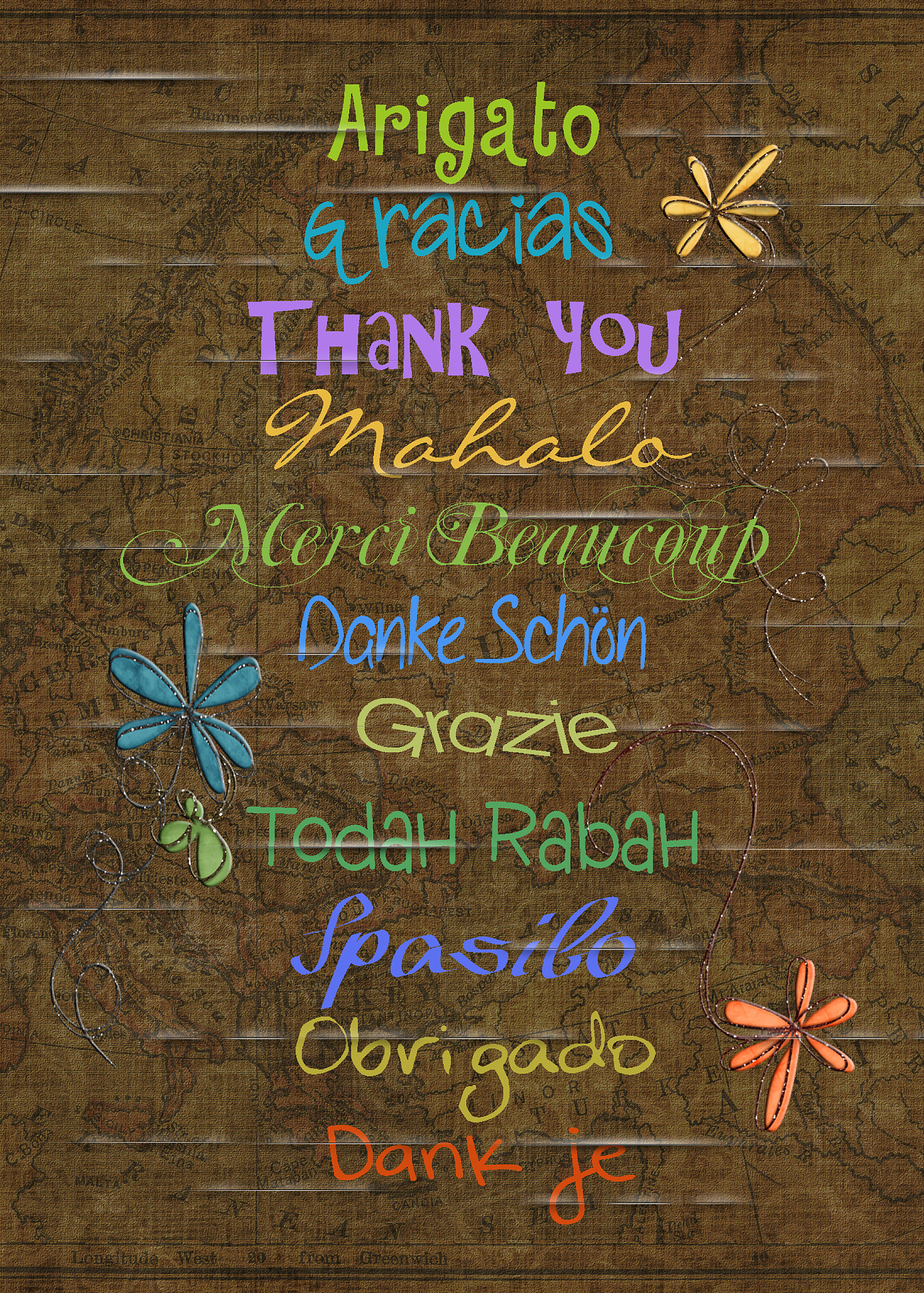 thank you in different languages
