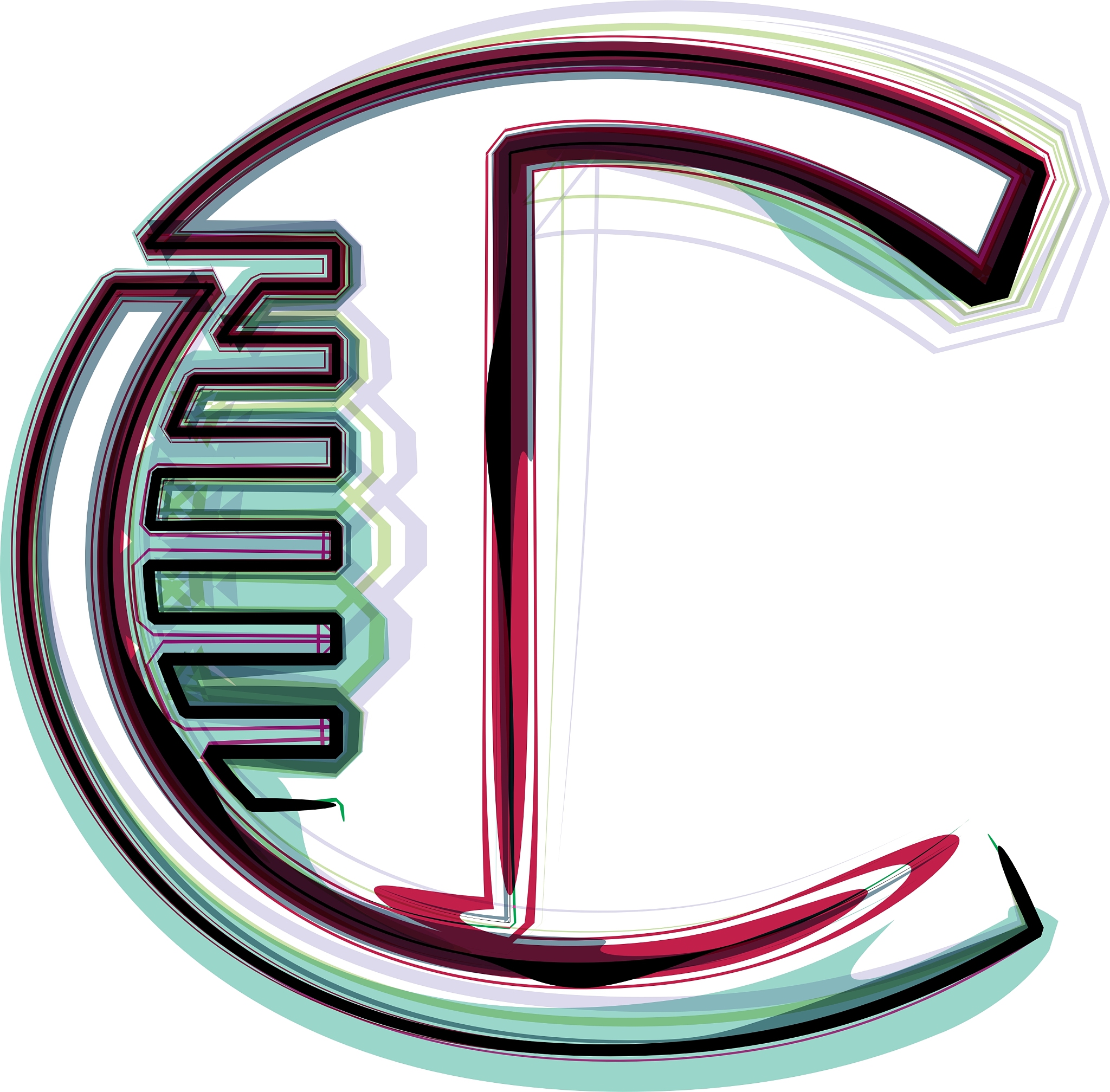 font letter c