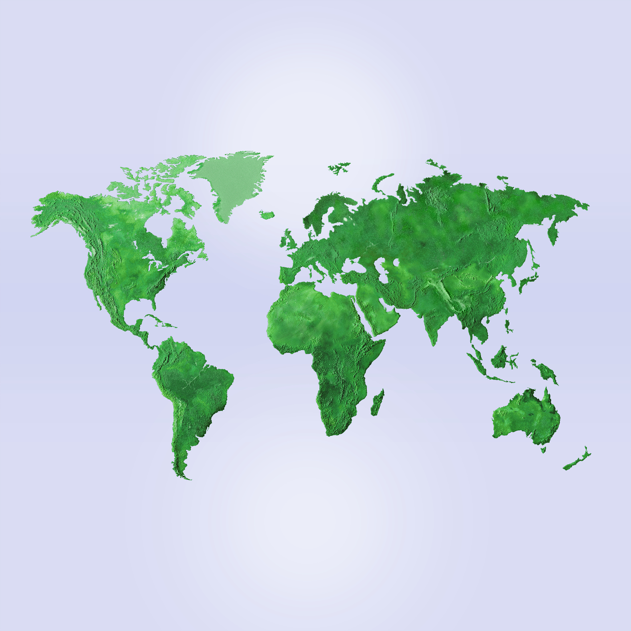 green world map