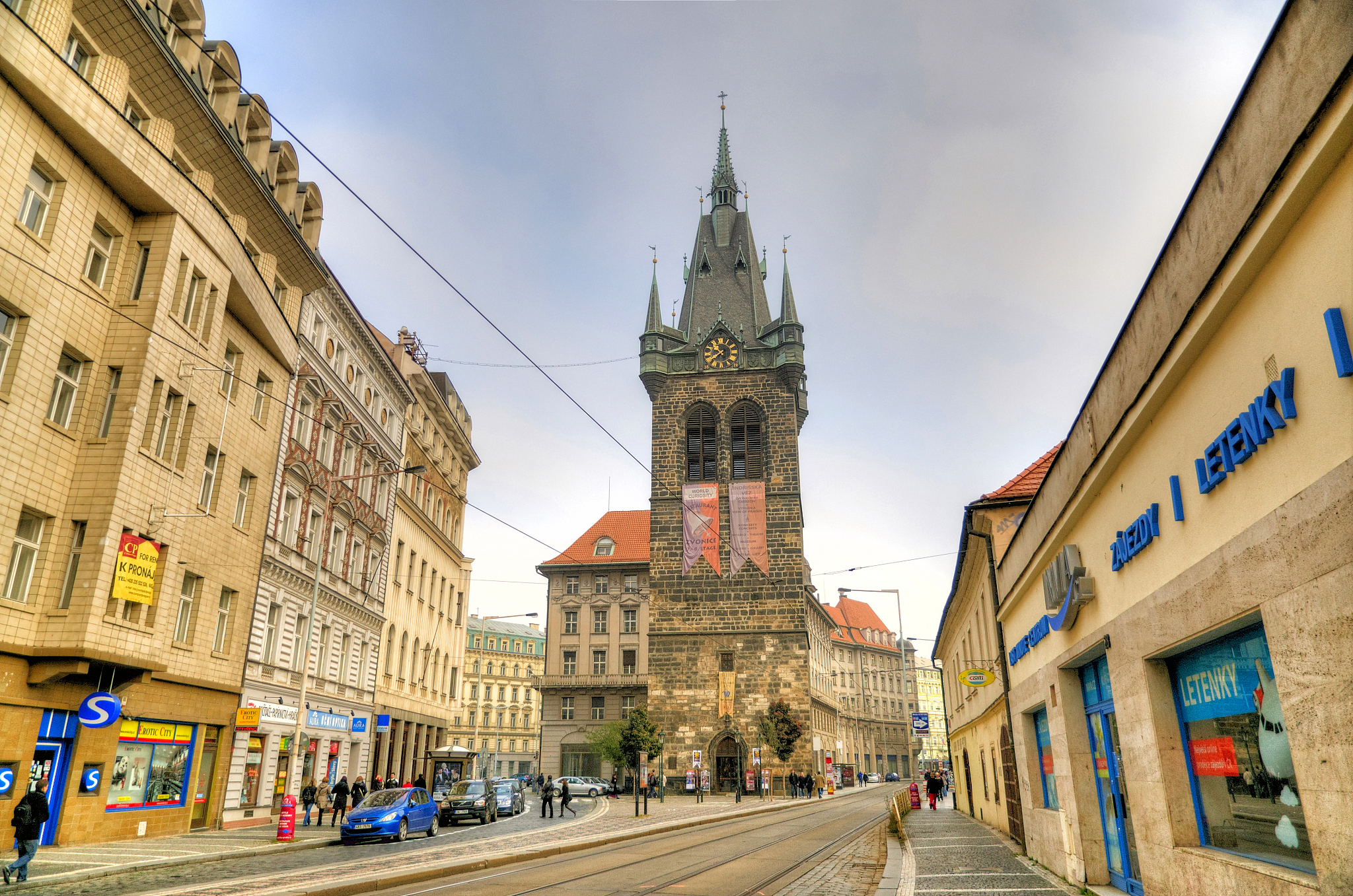 jindrisska tower in prague