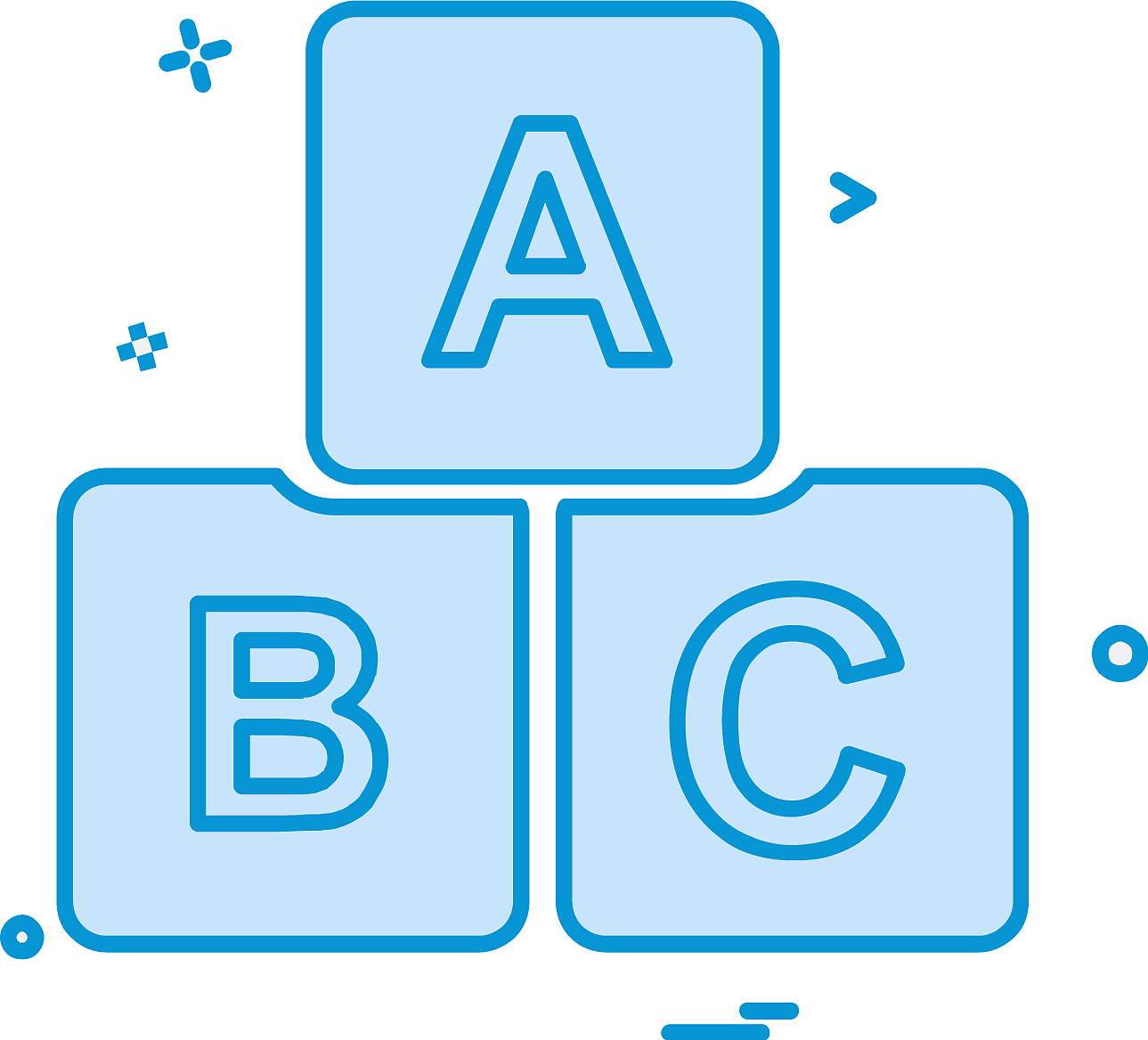 blocks icon design