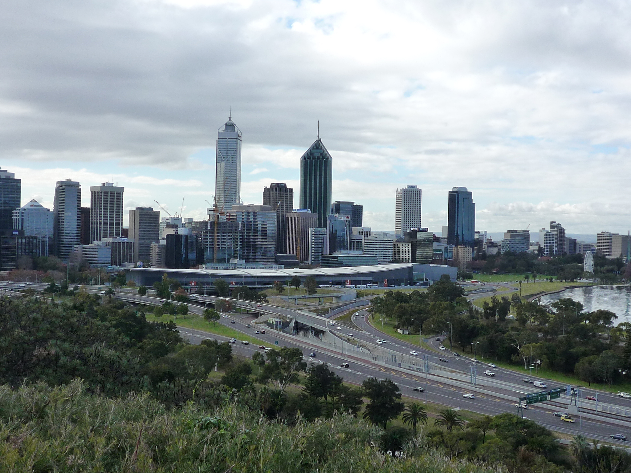 perth skyline of western australia