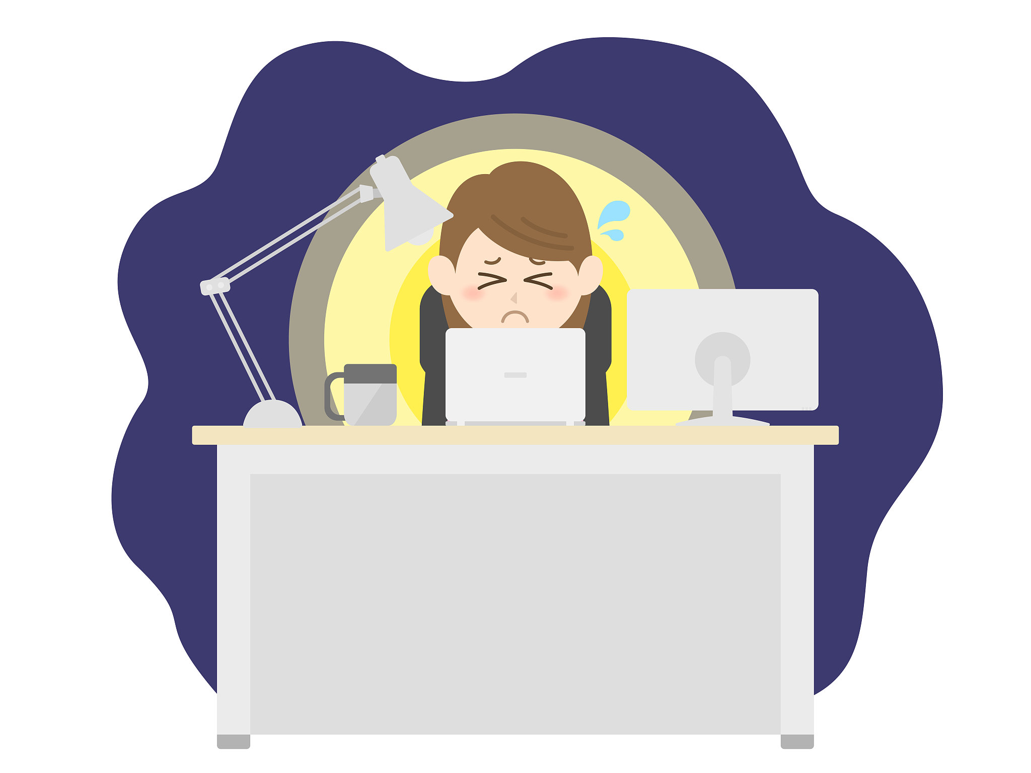 desk work