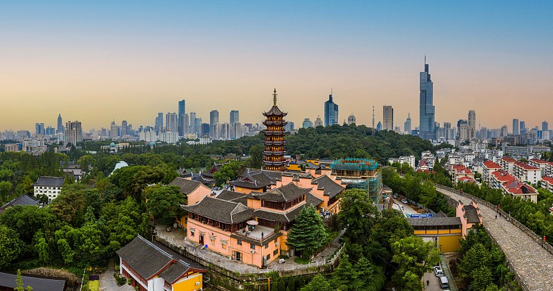 古鸡鸣寺,江苏南京