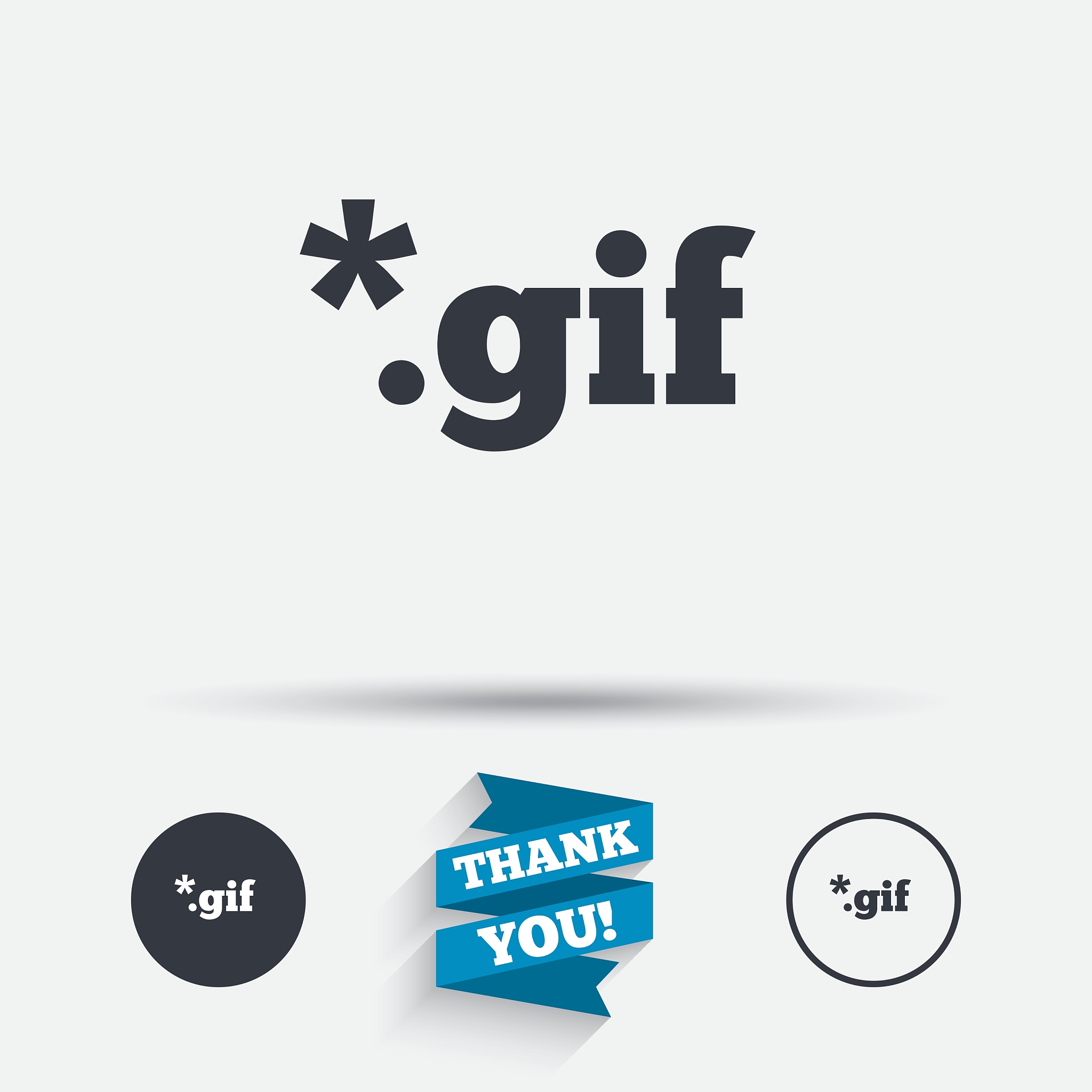 file gif sign icon download image file