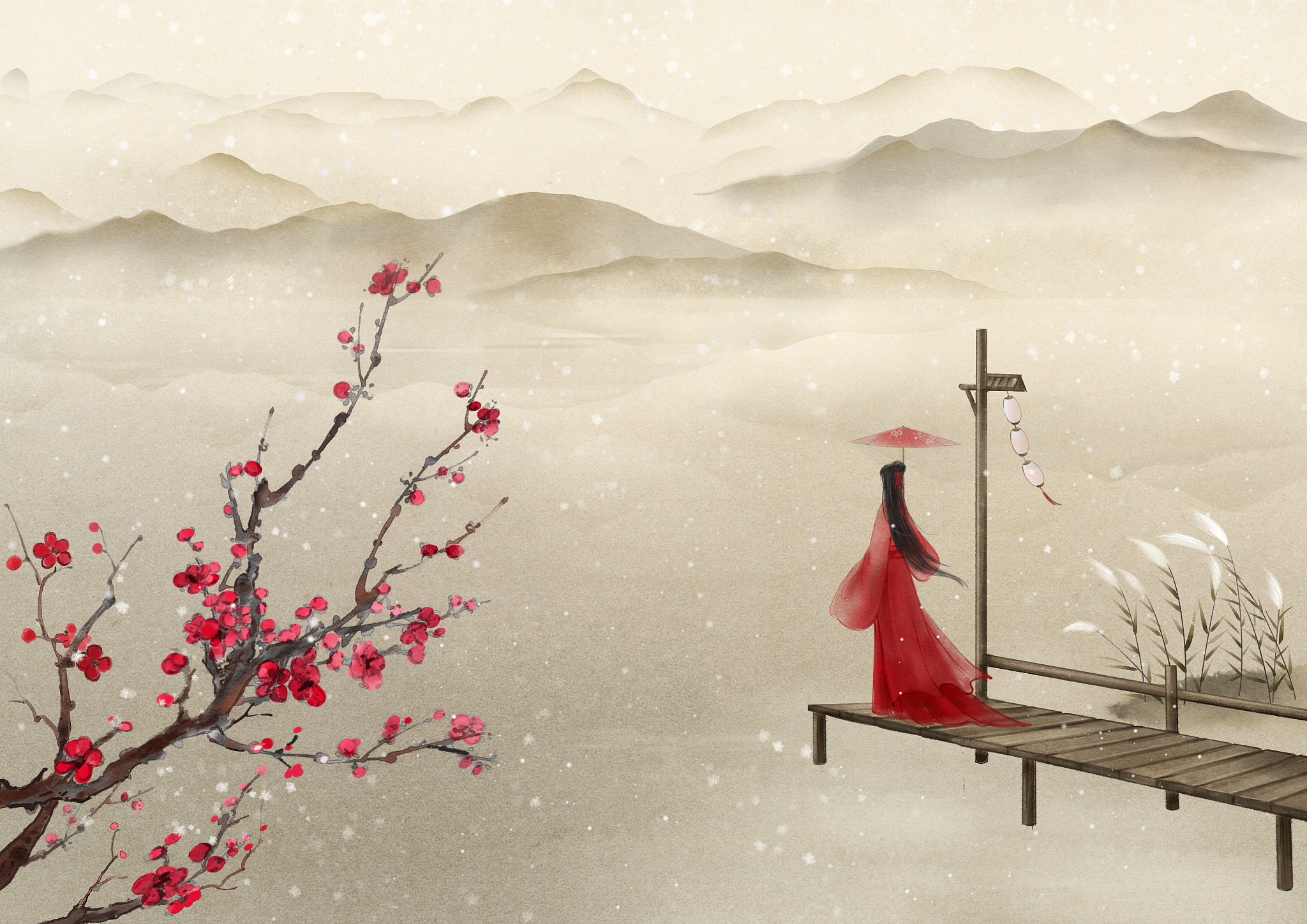 诗经中祝福女性的句子：幸福、美满、爱情、独立