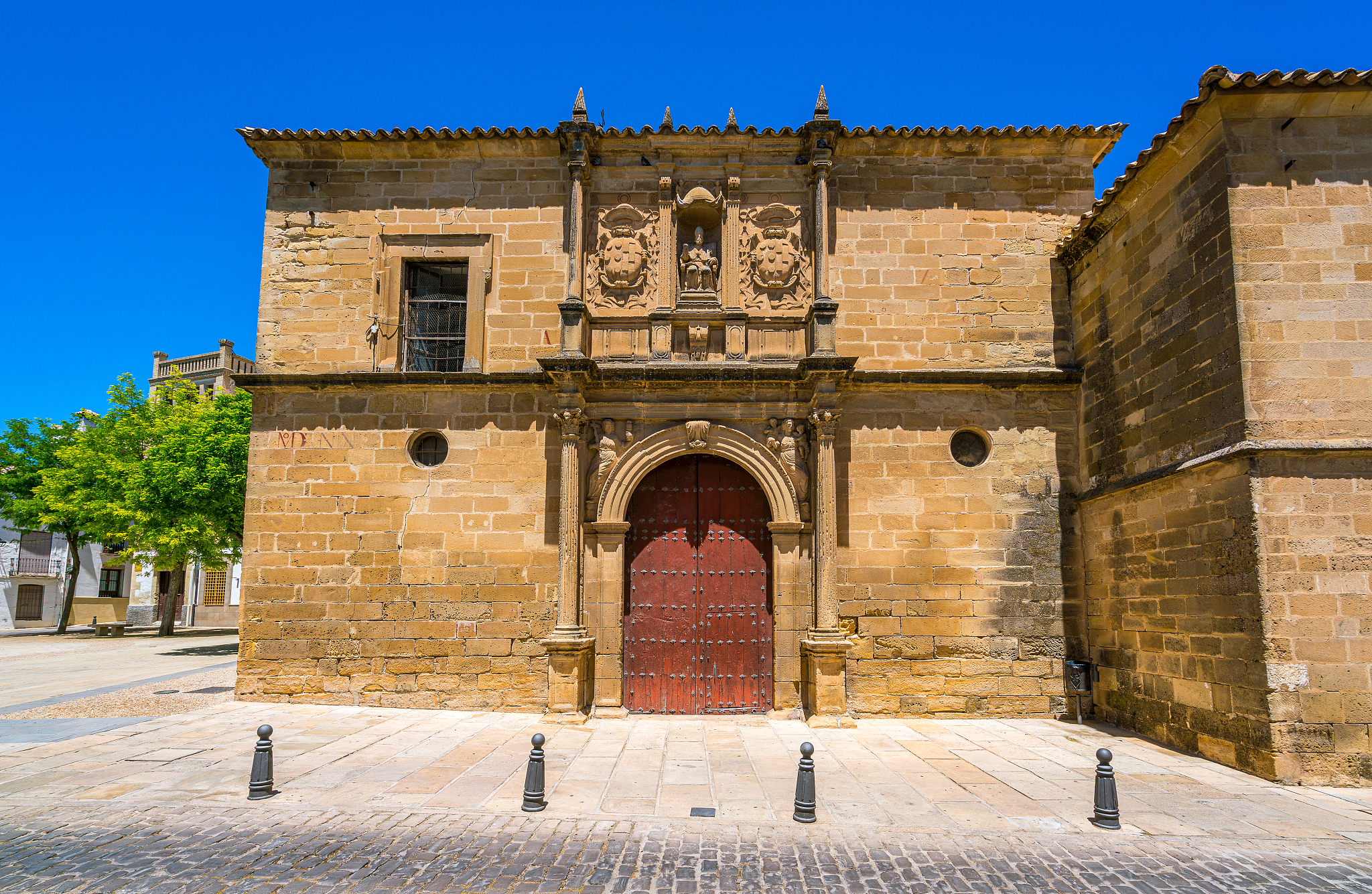 church of san pedro in ubeda, jaen, andalusia, spain.