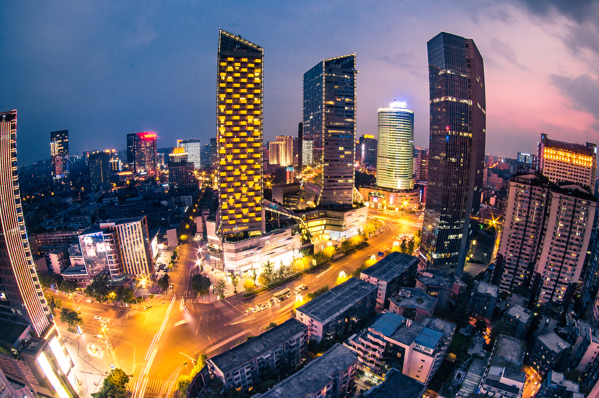 成都城市风光