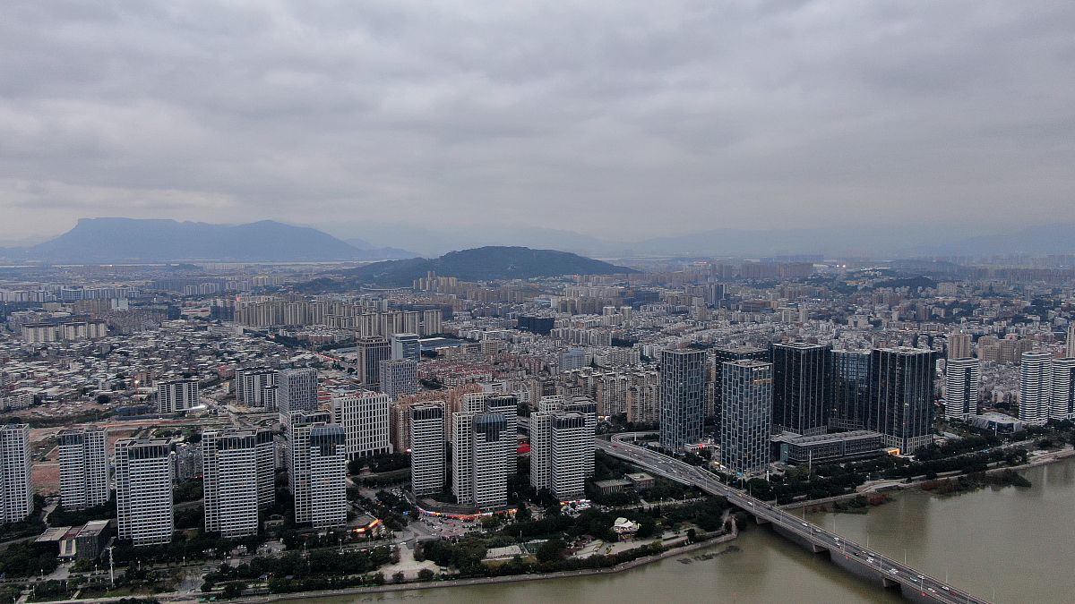 福州城市天际线,标志性建筑