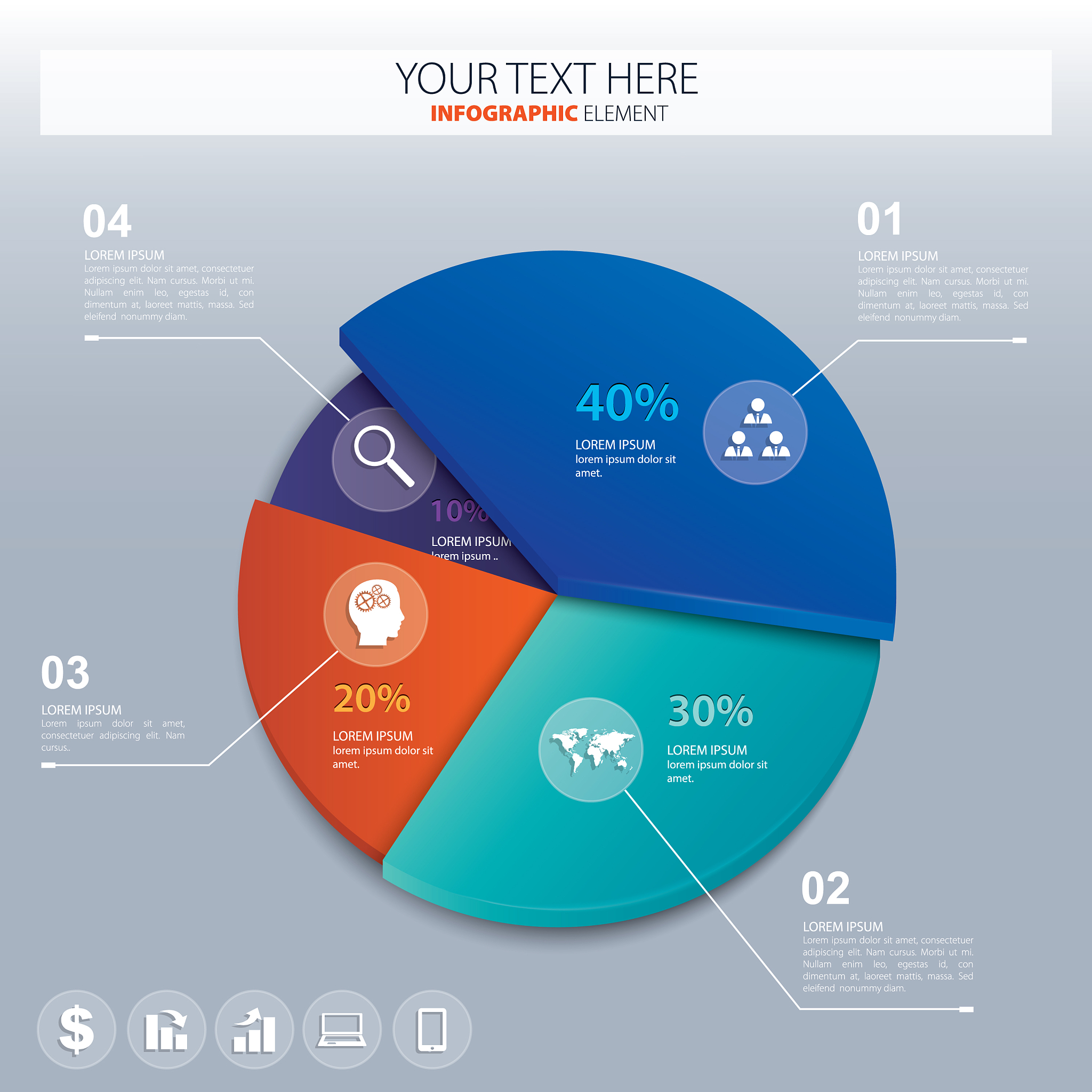 Highcharts饼图：显示比例和图例数据 - 教程与示例代码