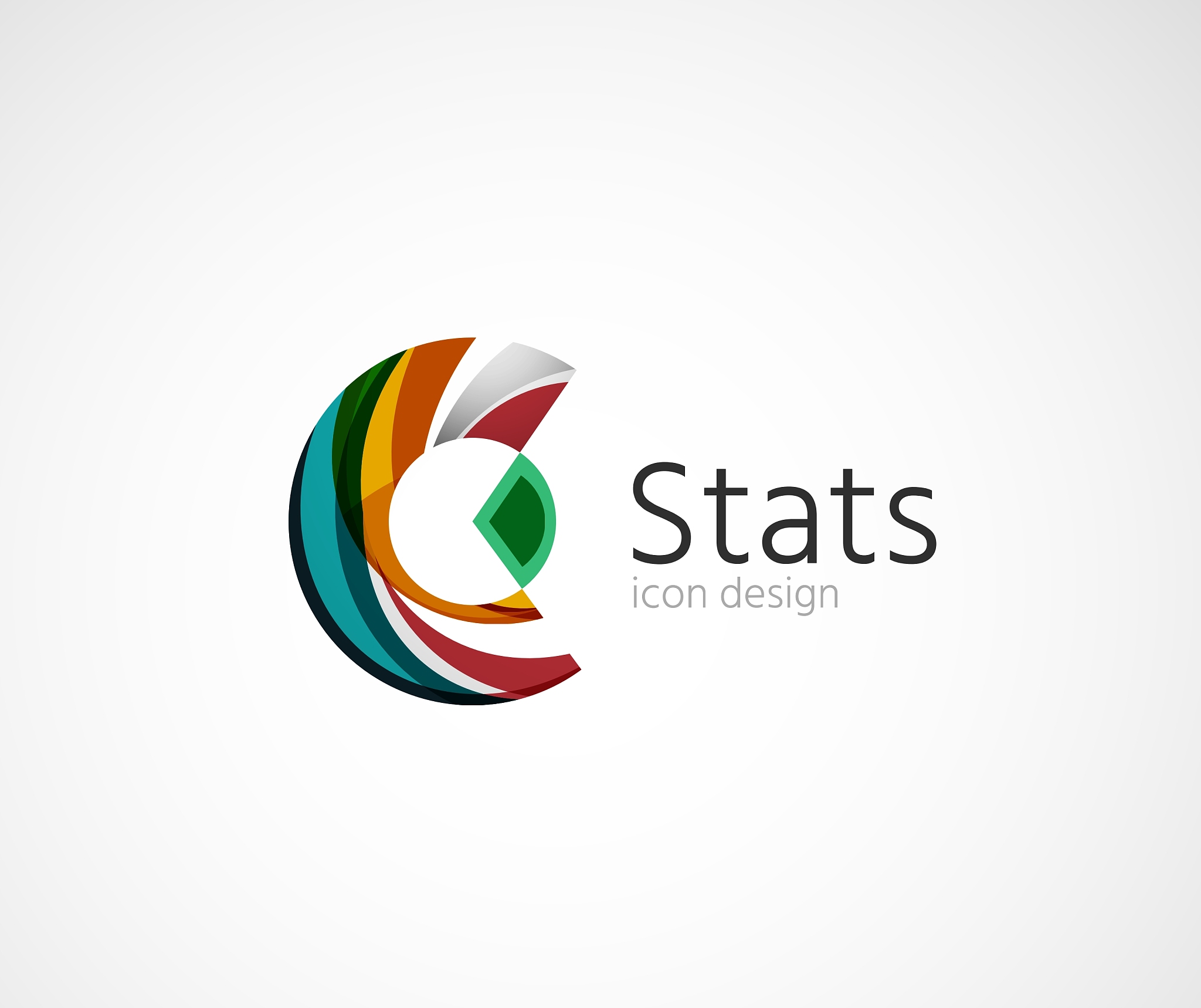statistics company logo design