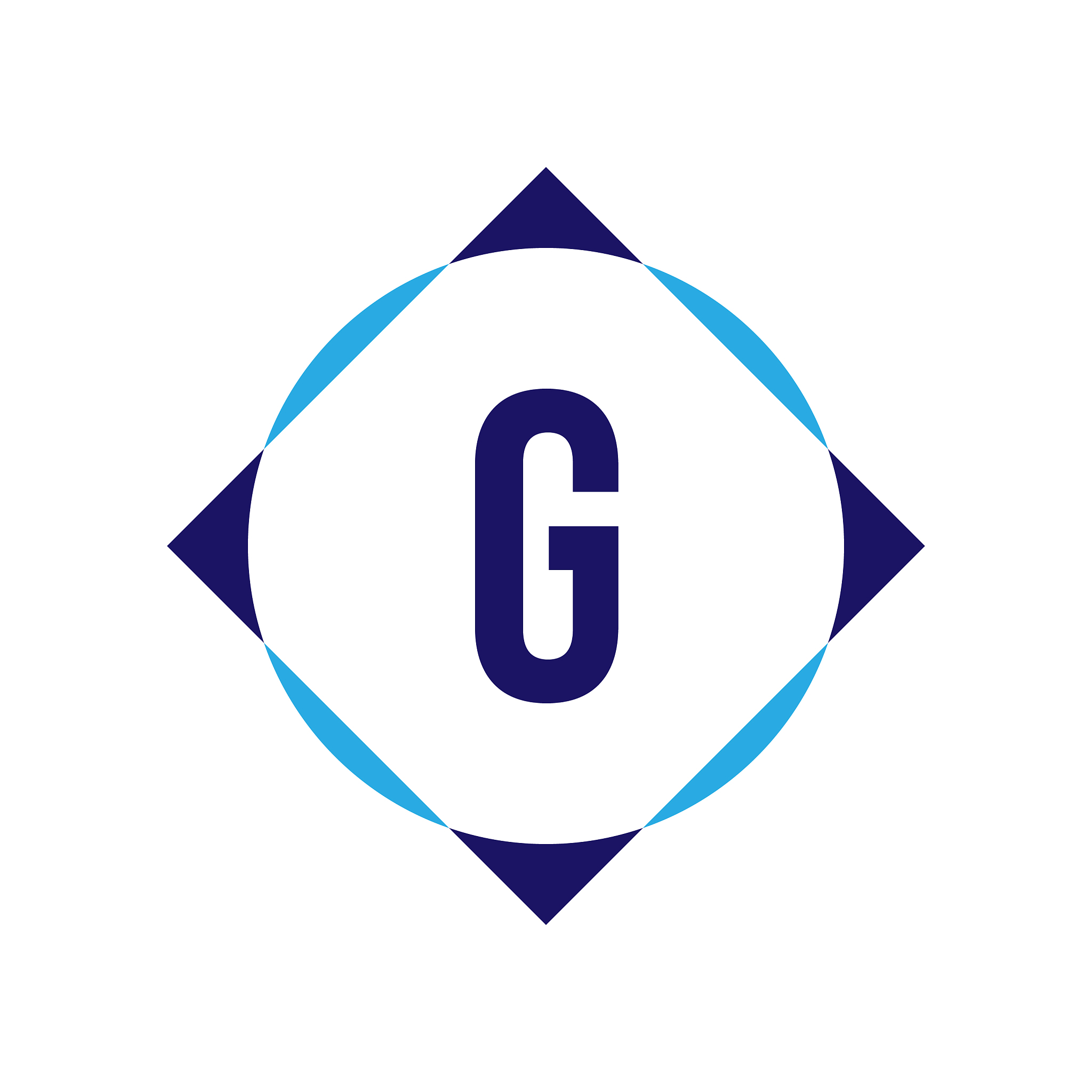 initial letter logo g template design