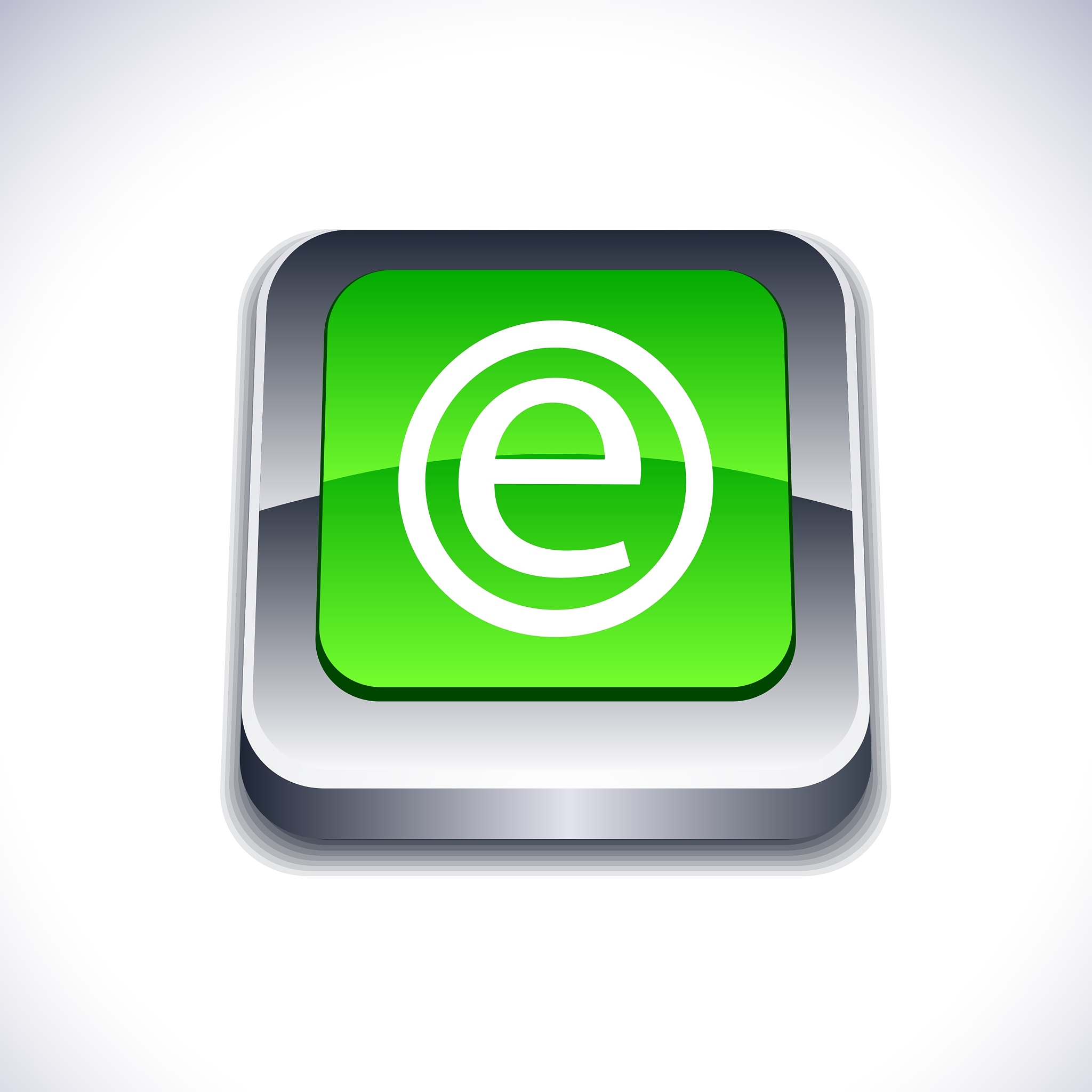 enternet 3d button