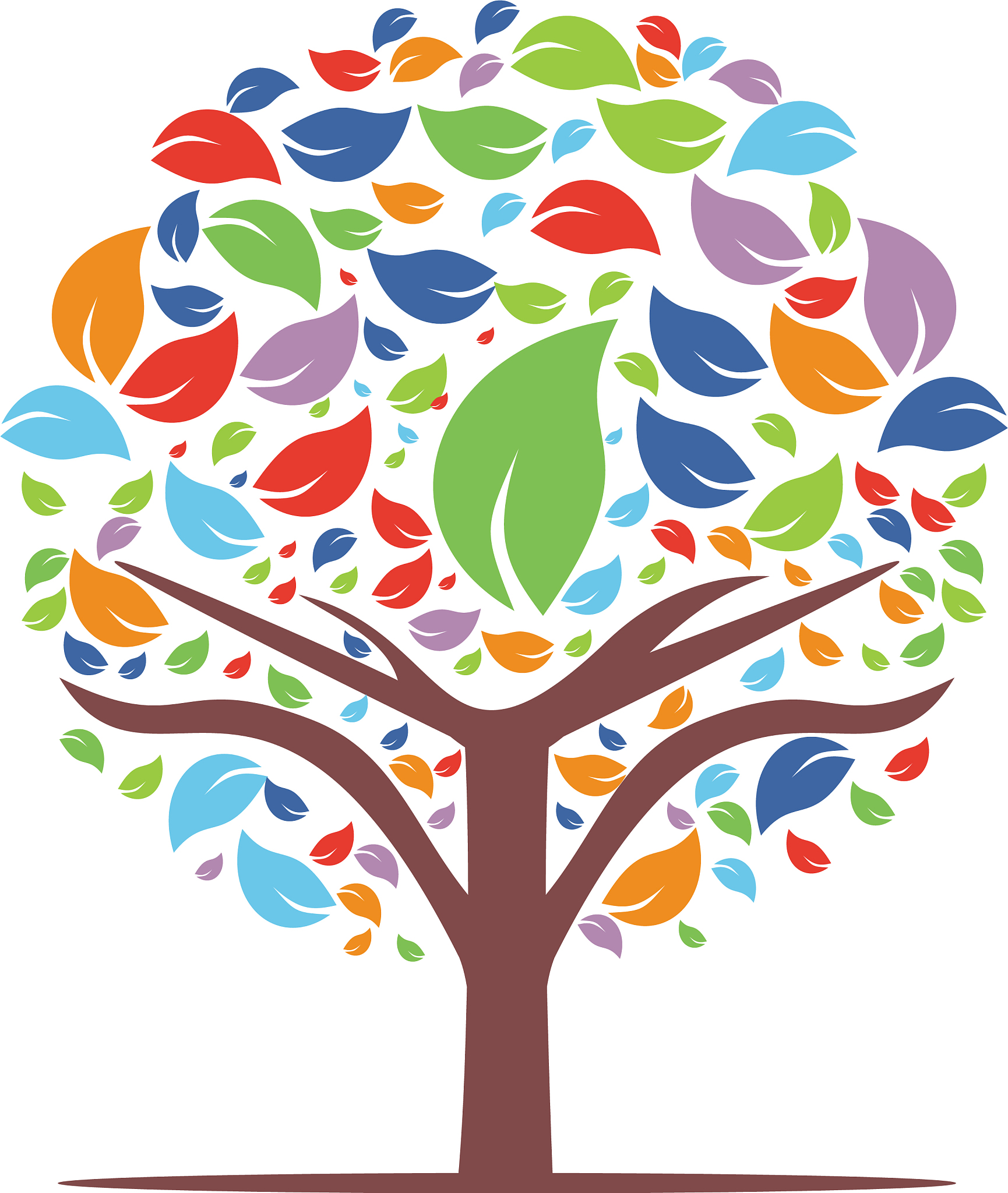 logo design a tree