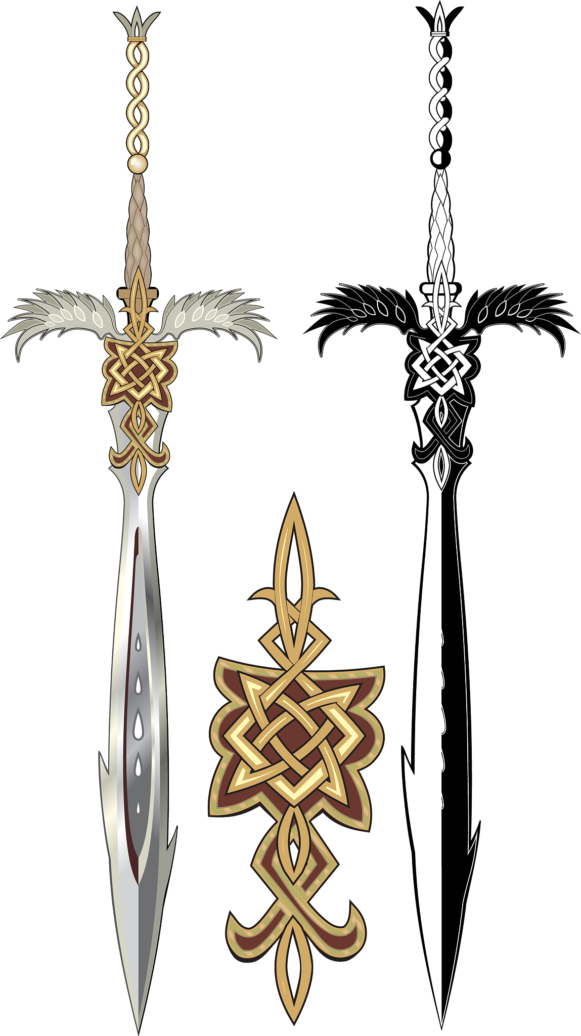 decorative swords