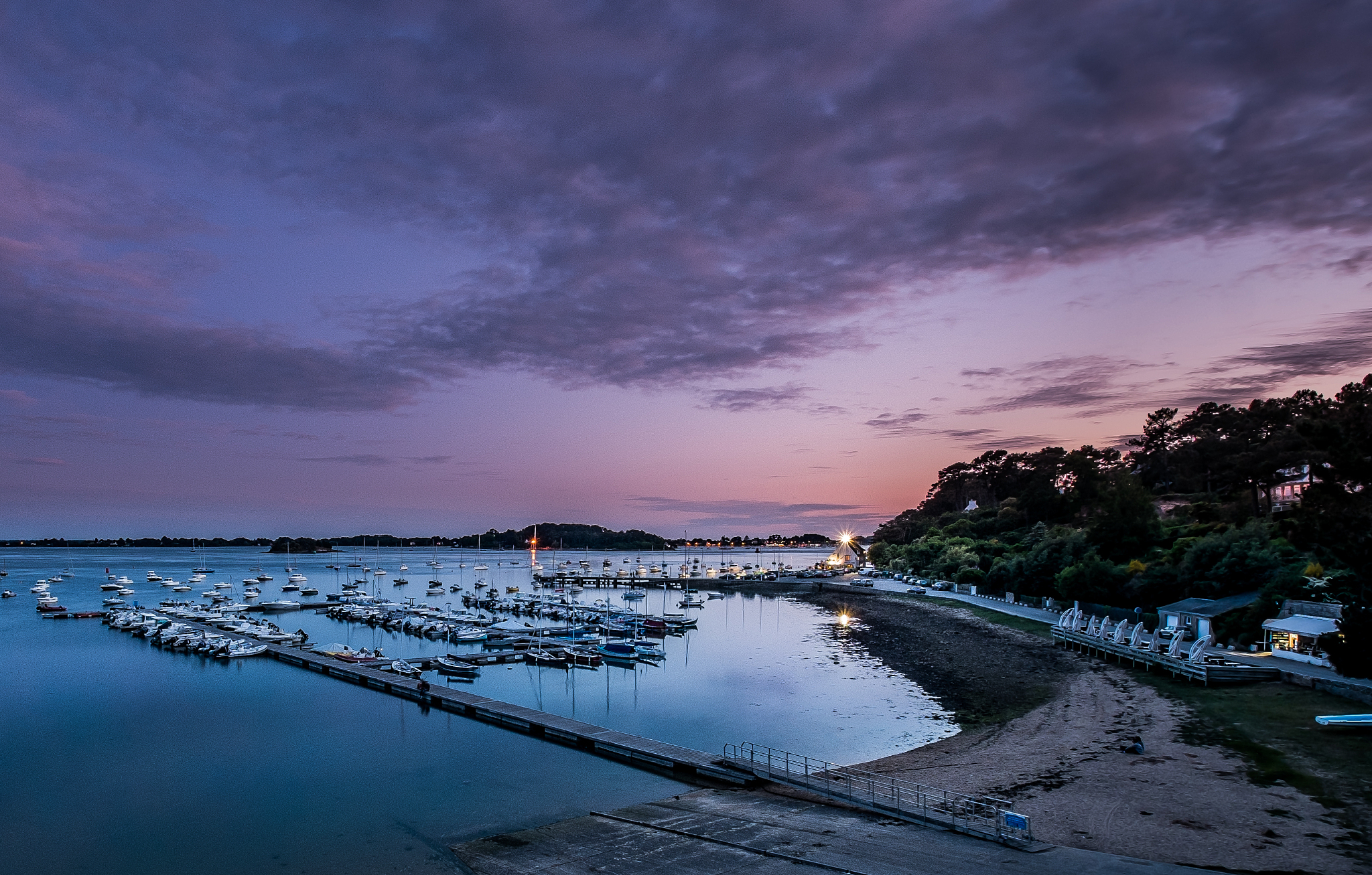 dans la baie d'arradon