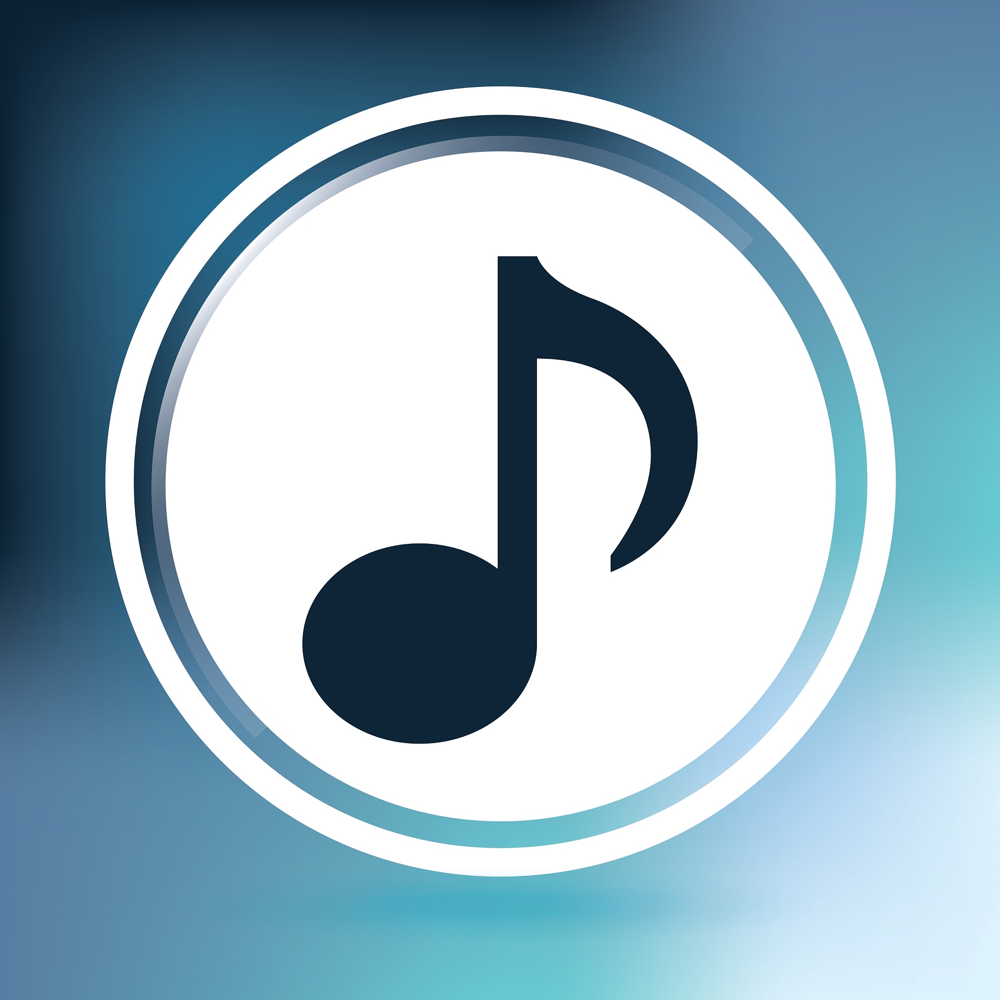 musical sound icon design