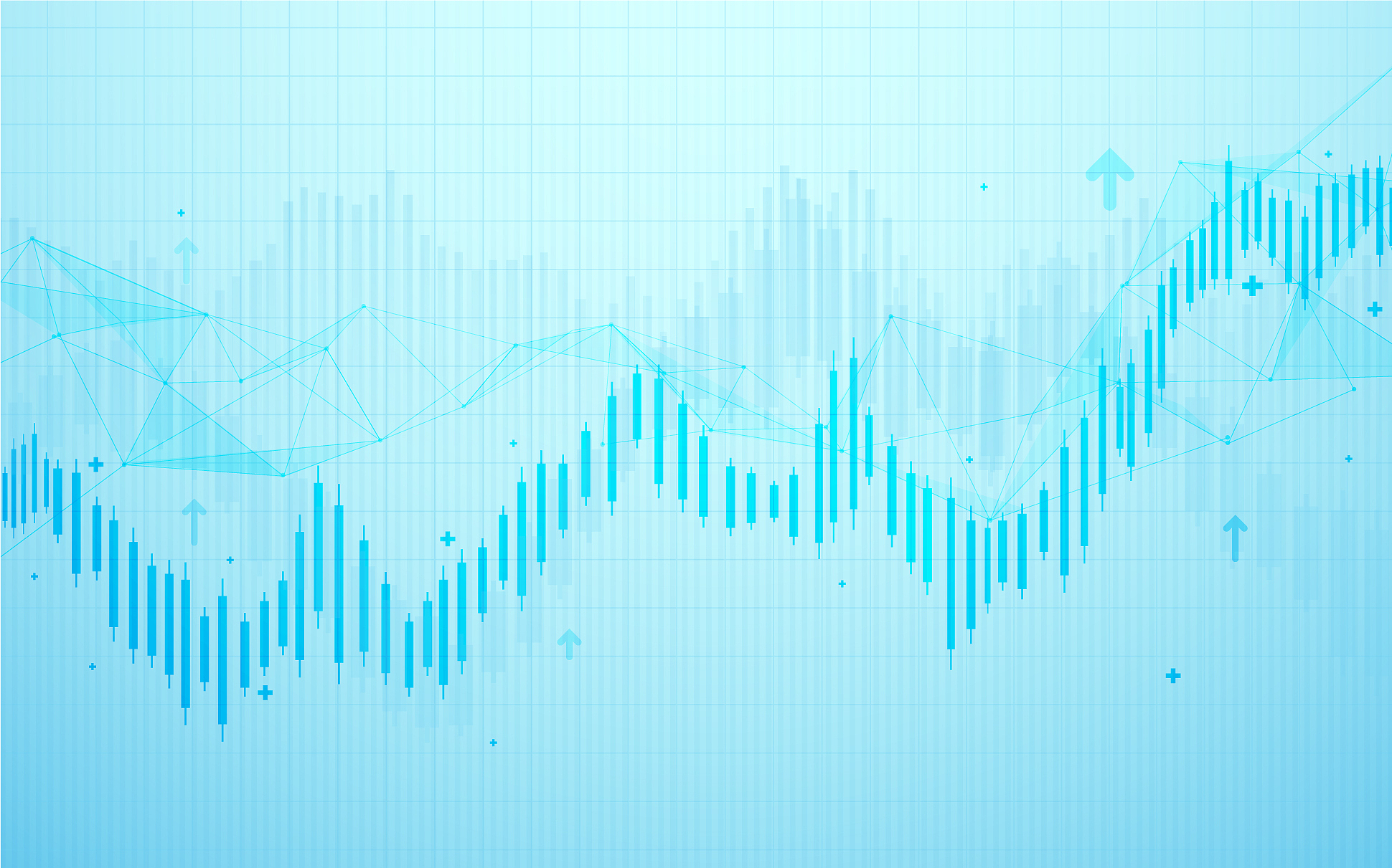 stock market chart business graph background