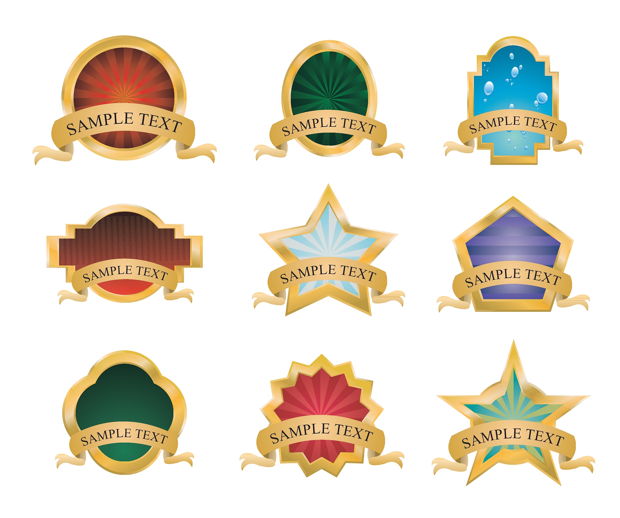 vintage labels