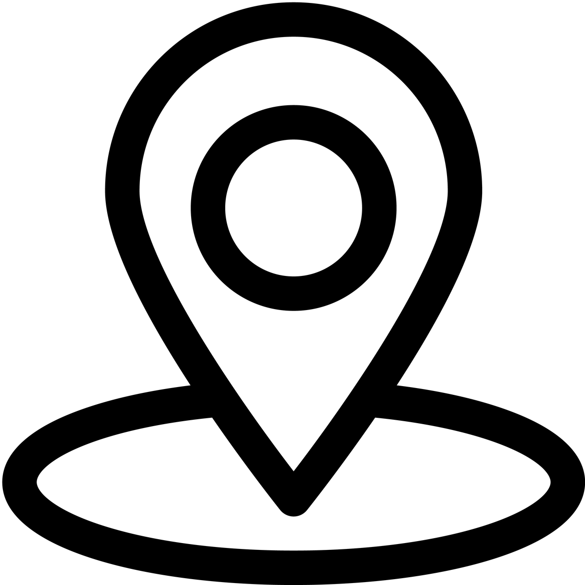 地图矢量图标设计插画